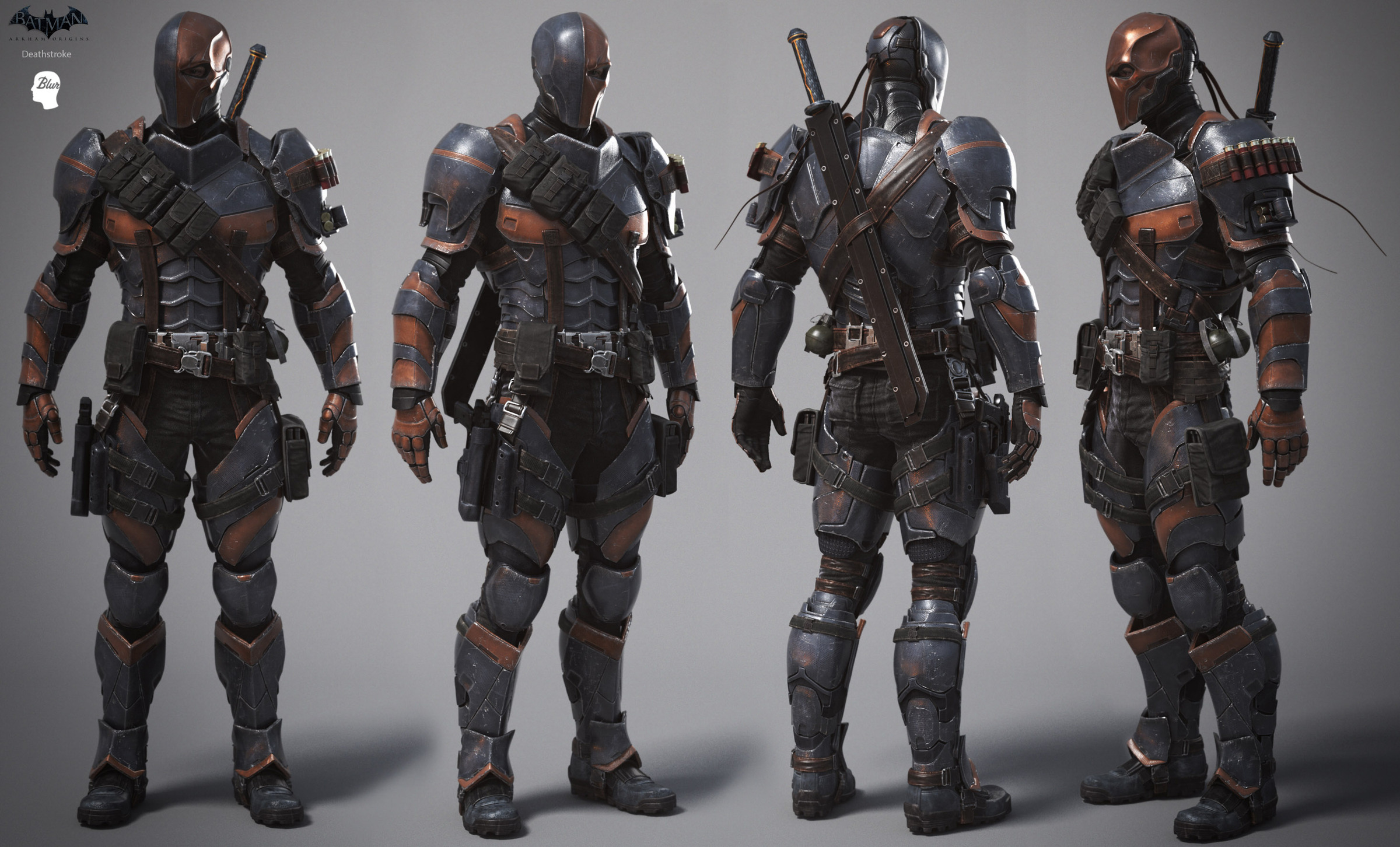 Deathstroke Arkham Origins Wallpapers