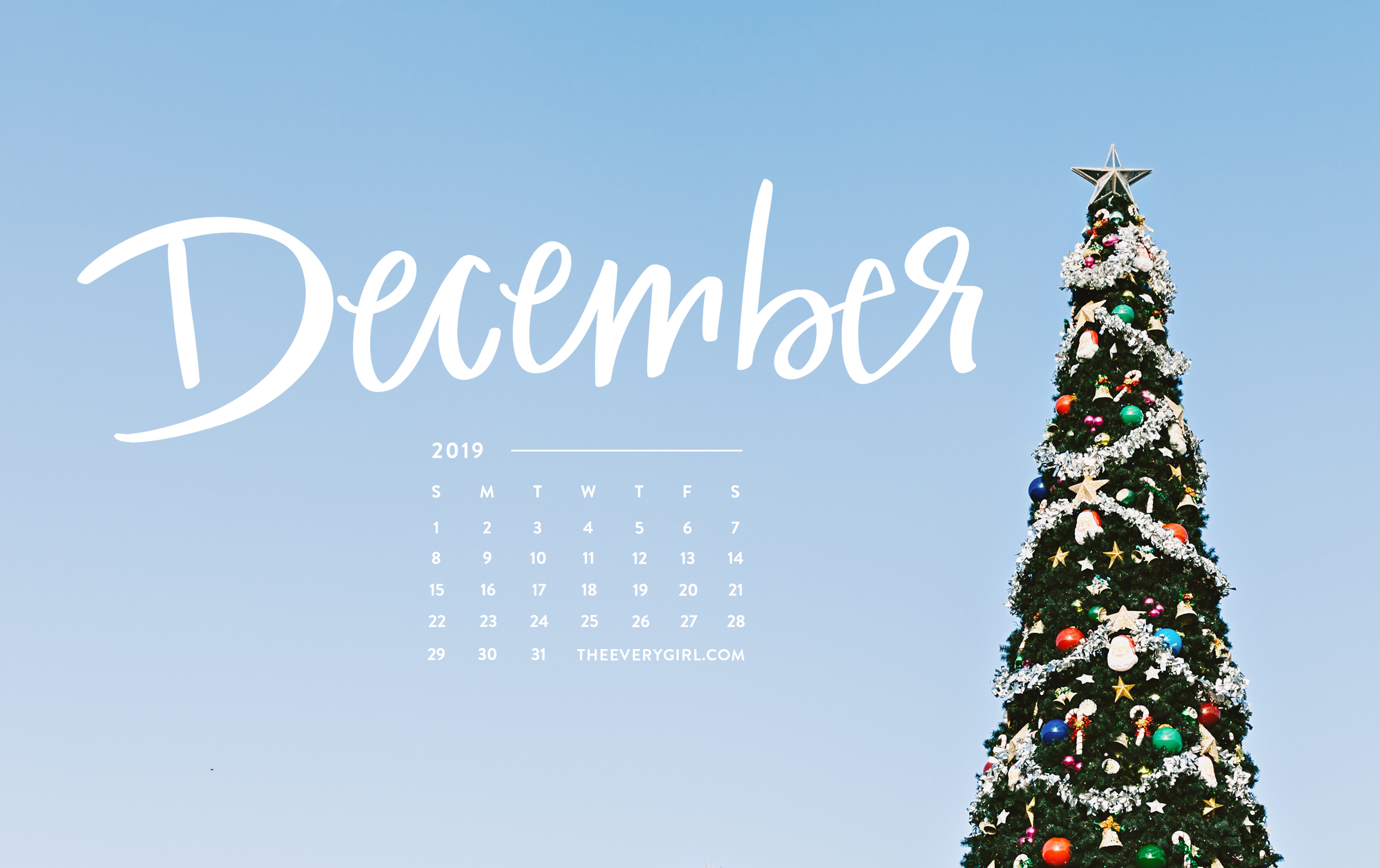 December 2019 Desktop Wallpapers