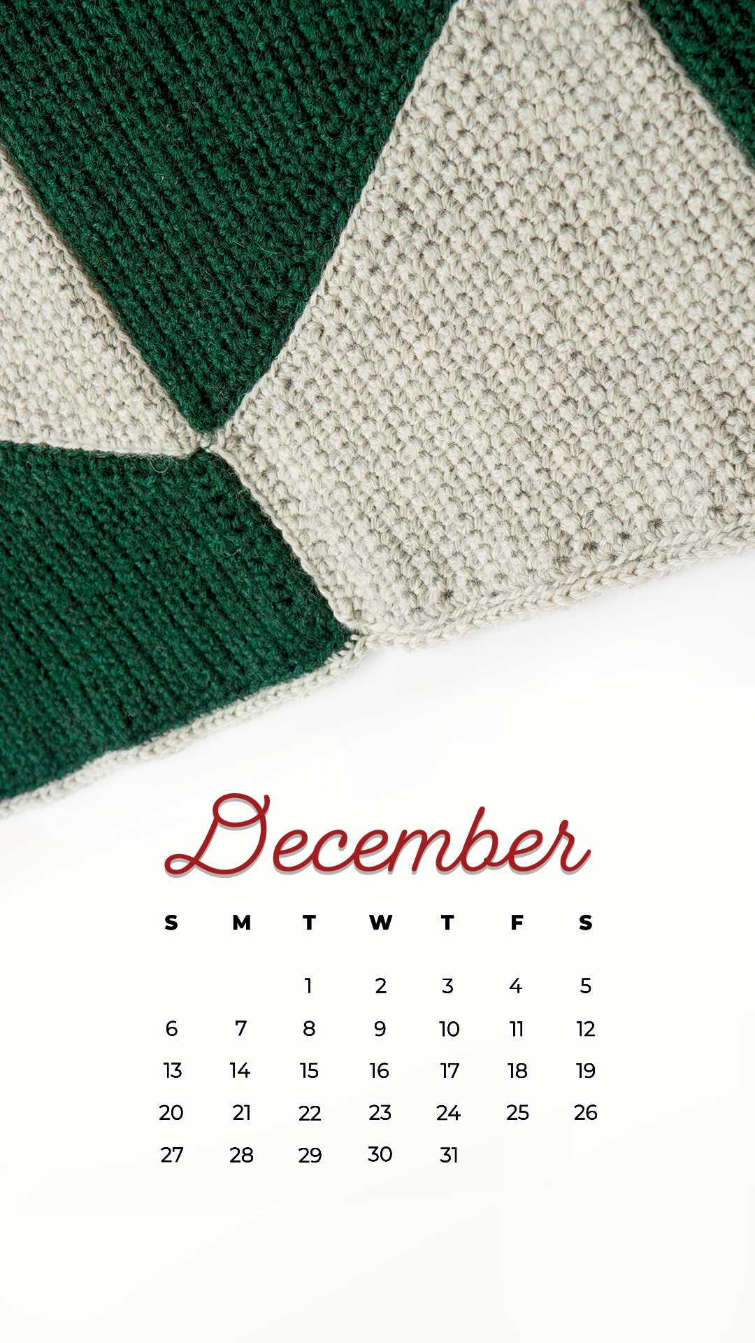 December 2020 Calendar Wallpapers