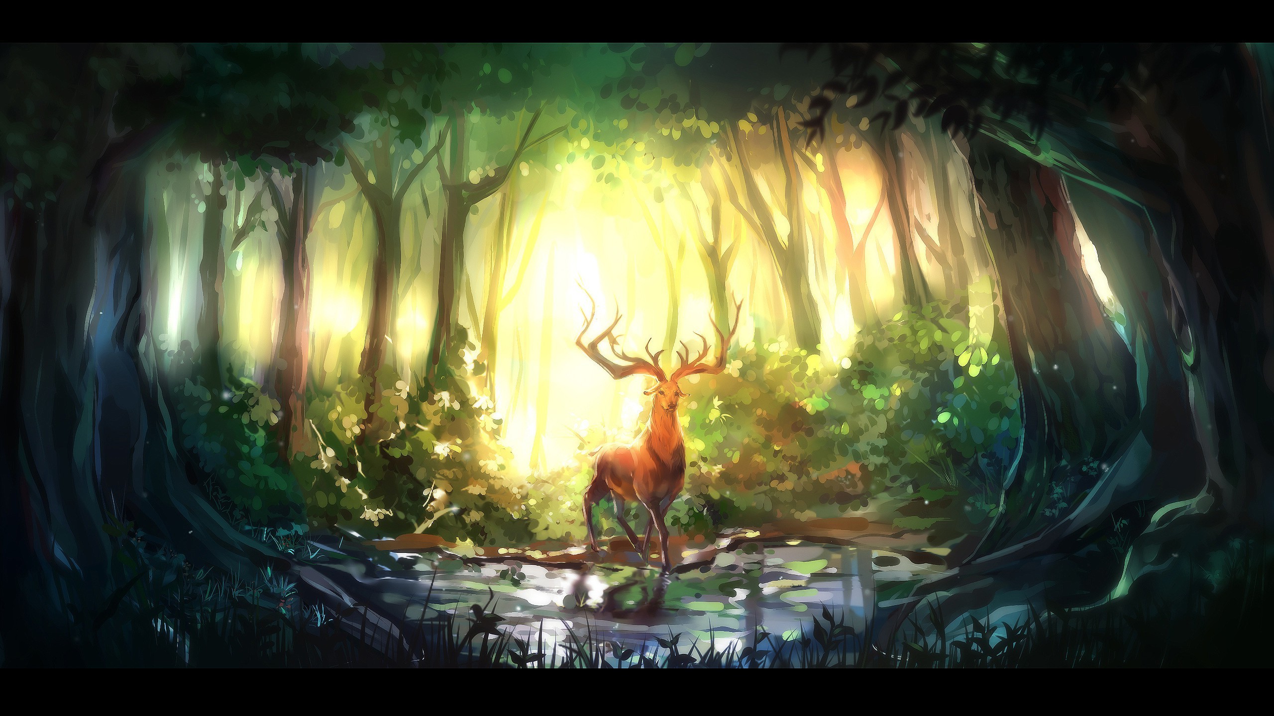 Deer Art Wallpapers