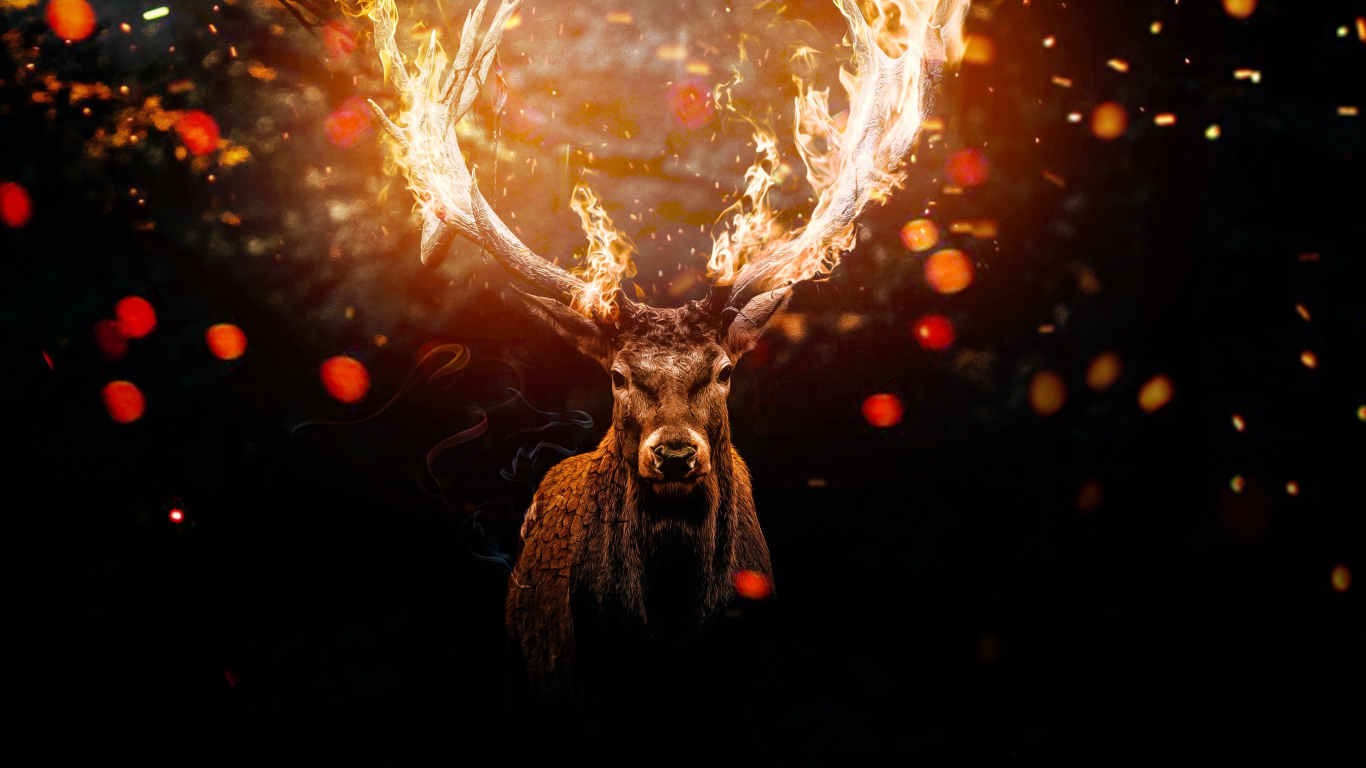 Deer Art Wallpapers