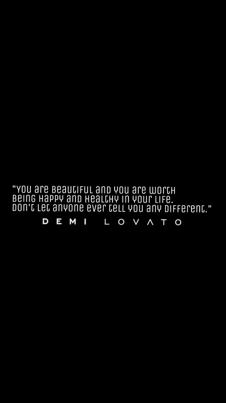 Demi Lovato Quotes Wallpapers