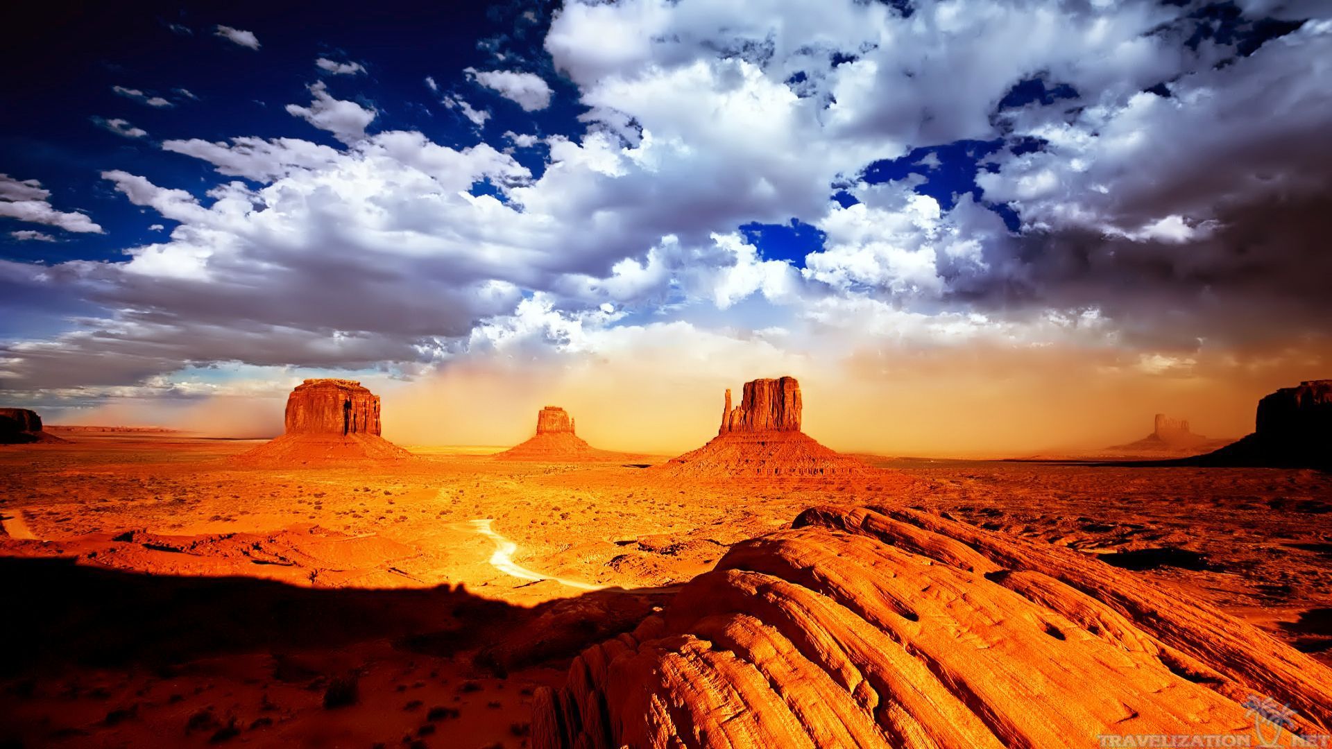 Desert Landscape Hd Wallpapers