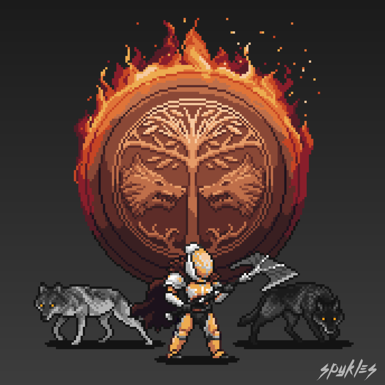 Destiny 2 Pixel Art Wallpapers