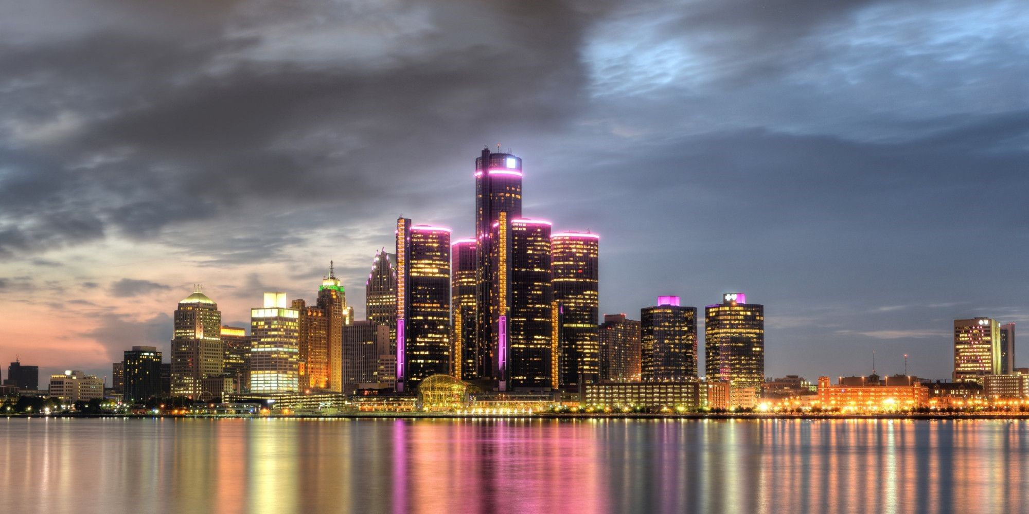 Detroit Skyline Wallpapers