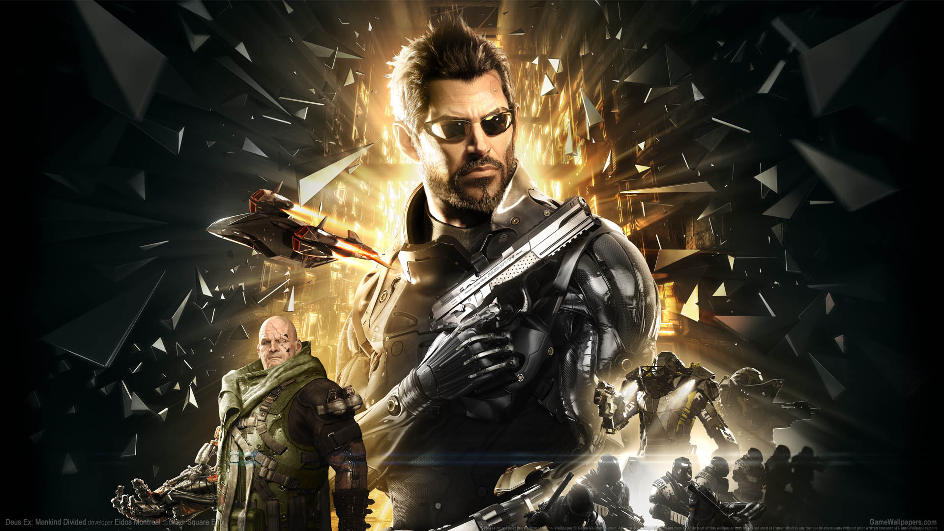 Deus Ex Mankind Divided 1920X1080 Wallpapers