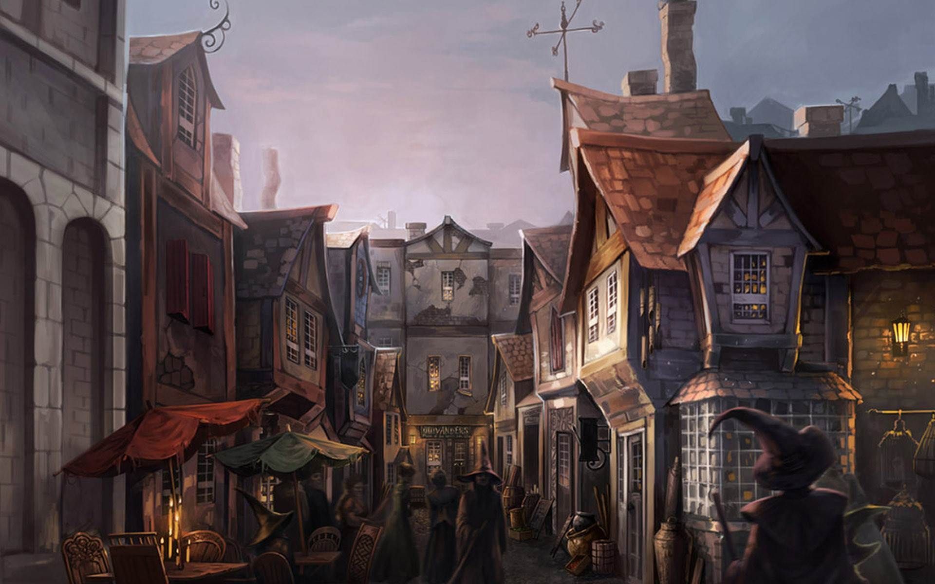 Diagon Alley Art Wallpapers