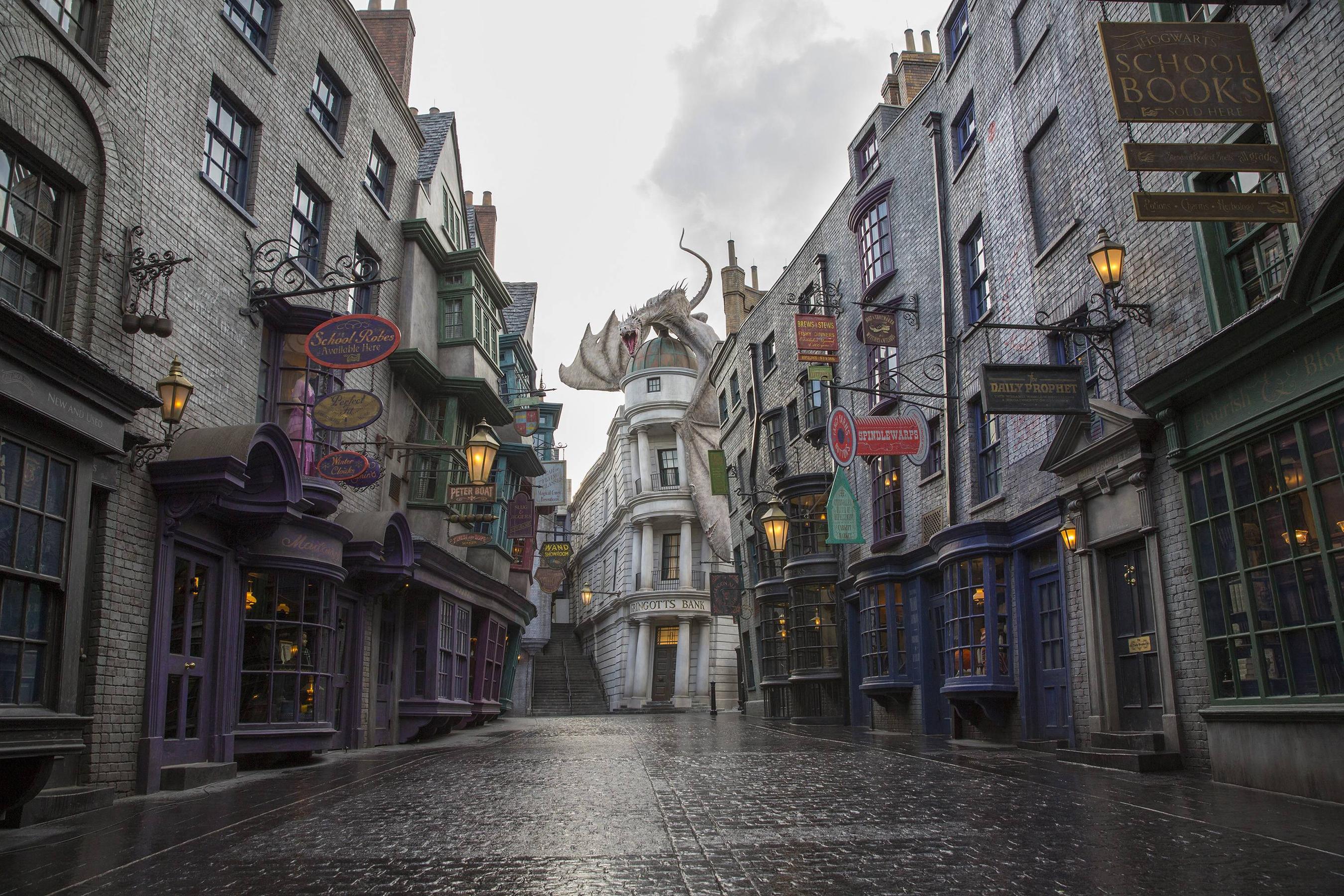 Diagon Alley Art Wallpapers