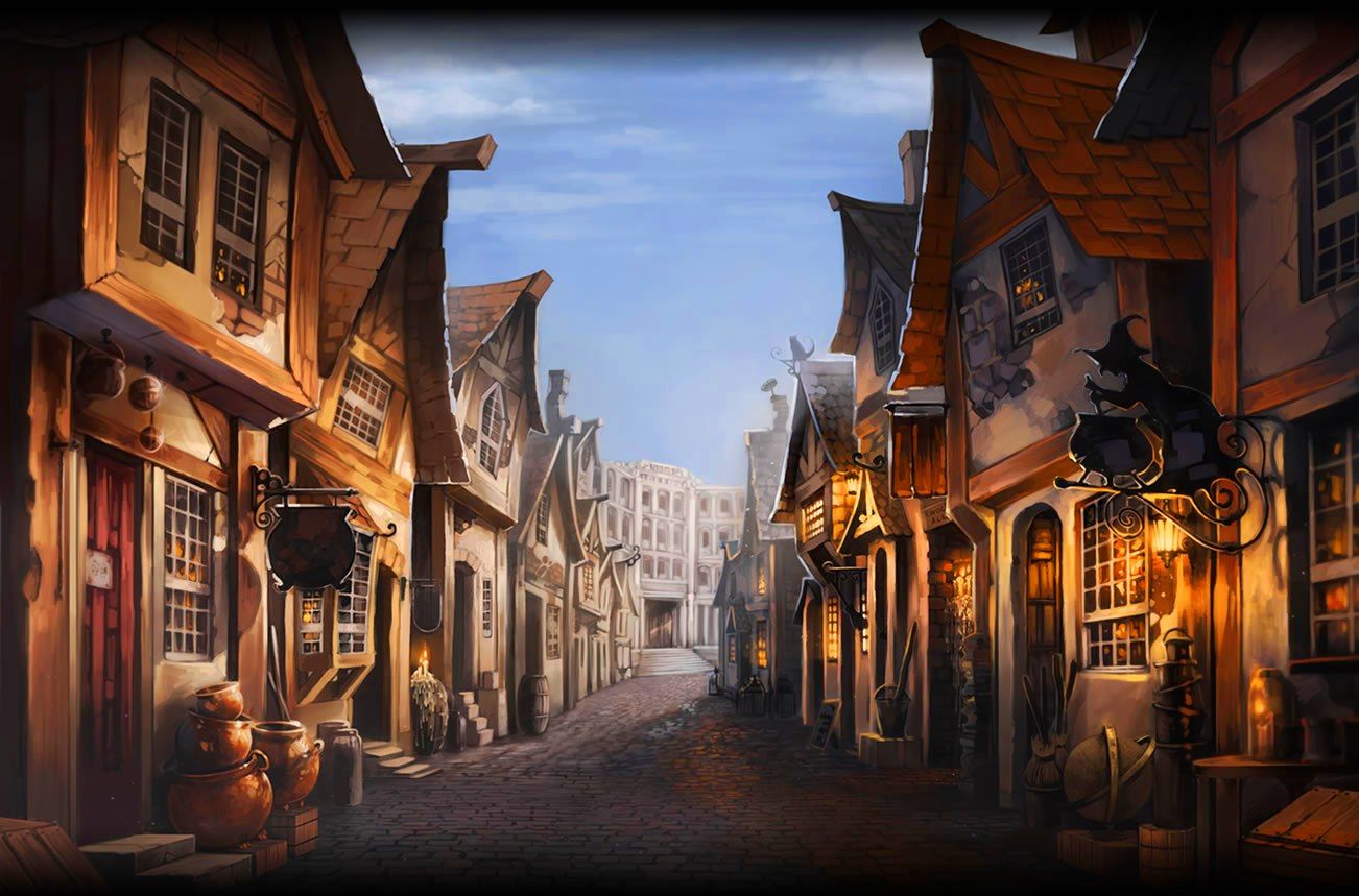 Diagon Alley Art Wallpapers