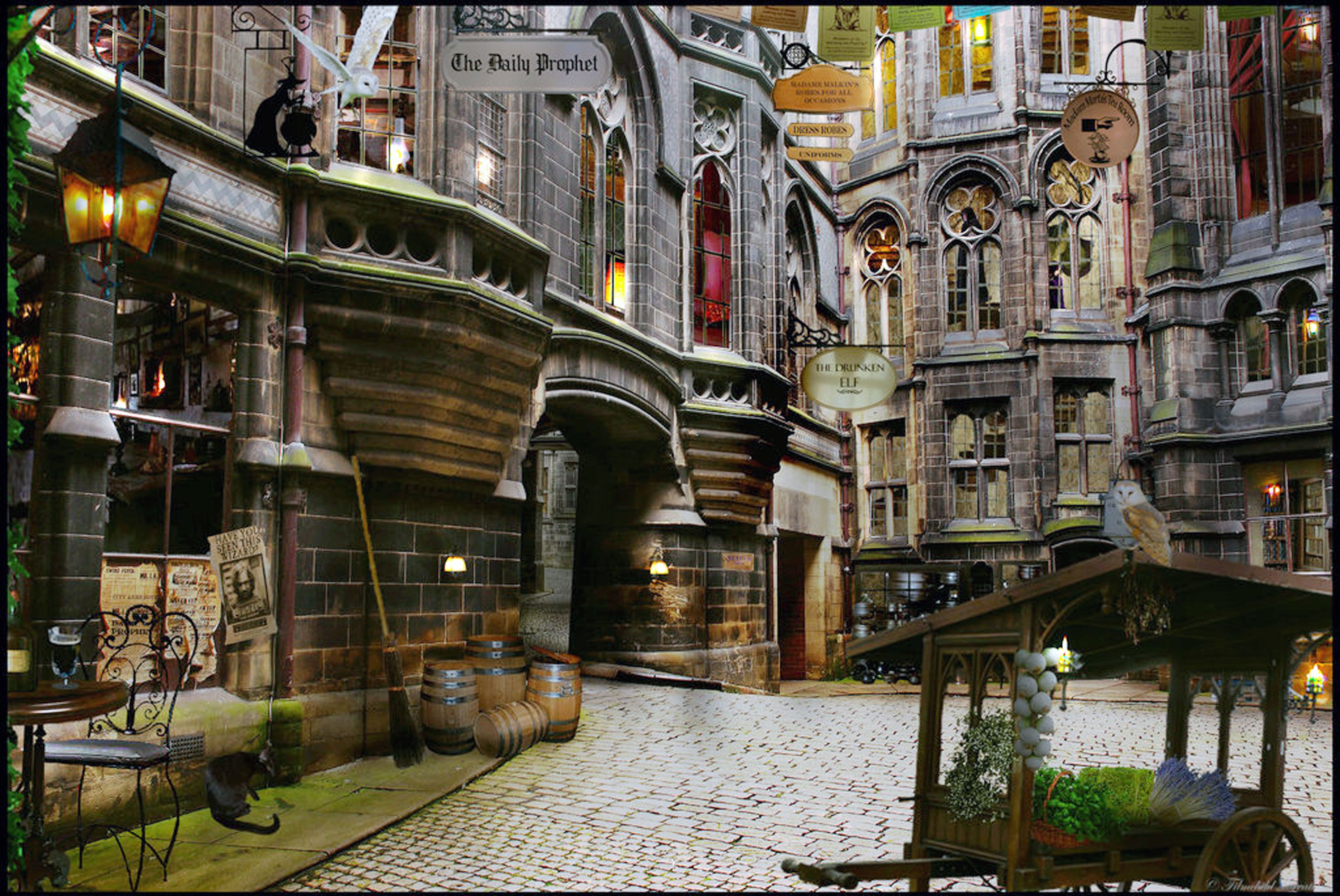 Diagon Alley Art Wallpapers