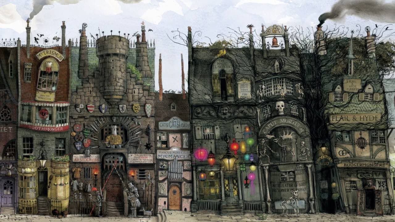 Diagon Alley Art Wallpapers