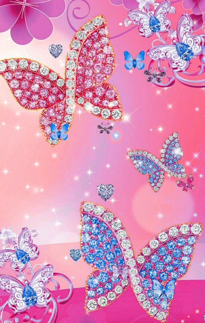 Diamond Butterfly Wallpapers