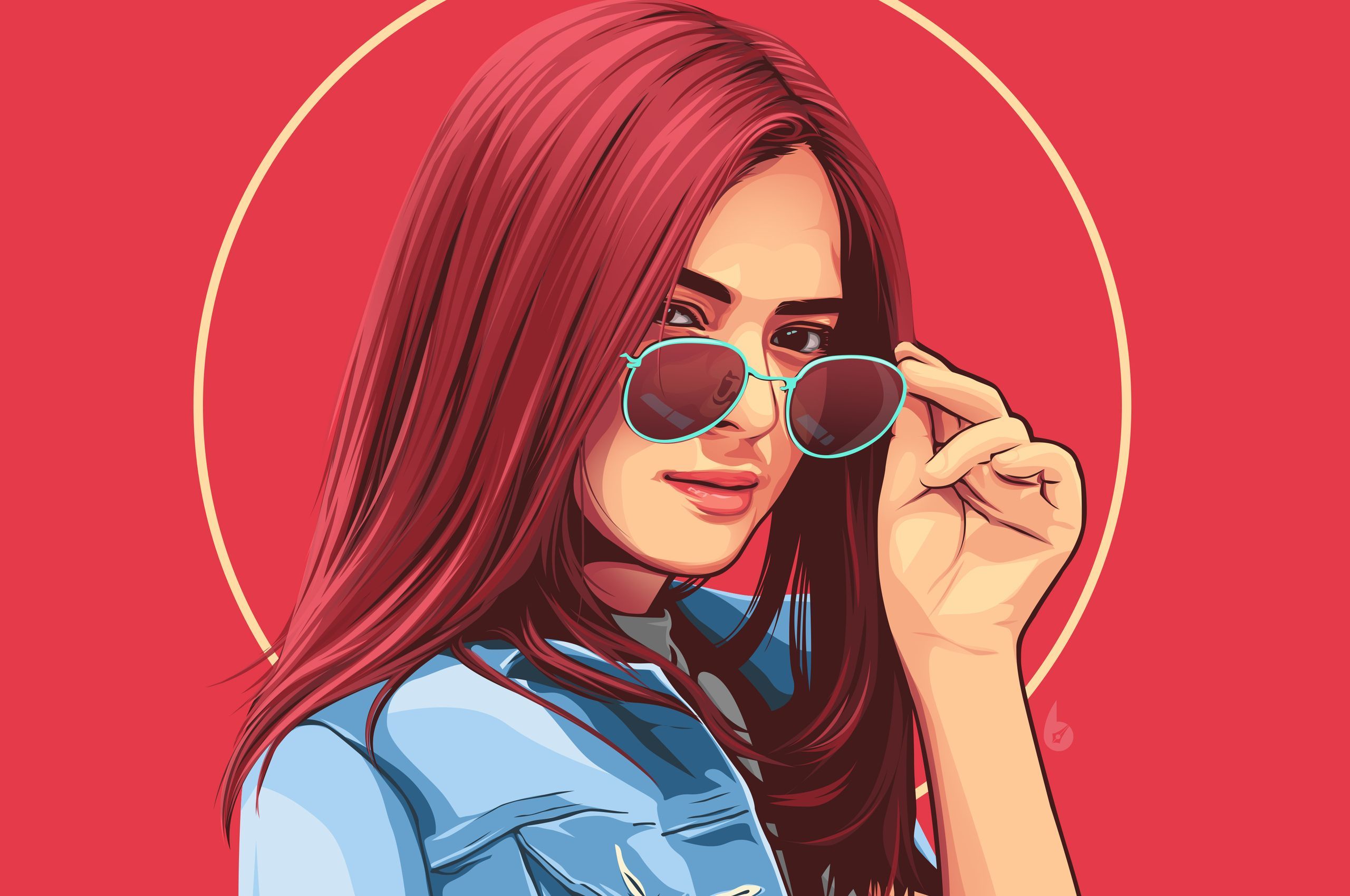 Digital Art Girl Wallpapers