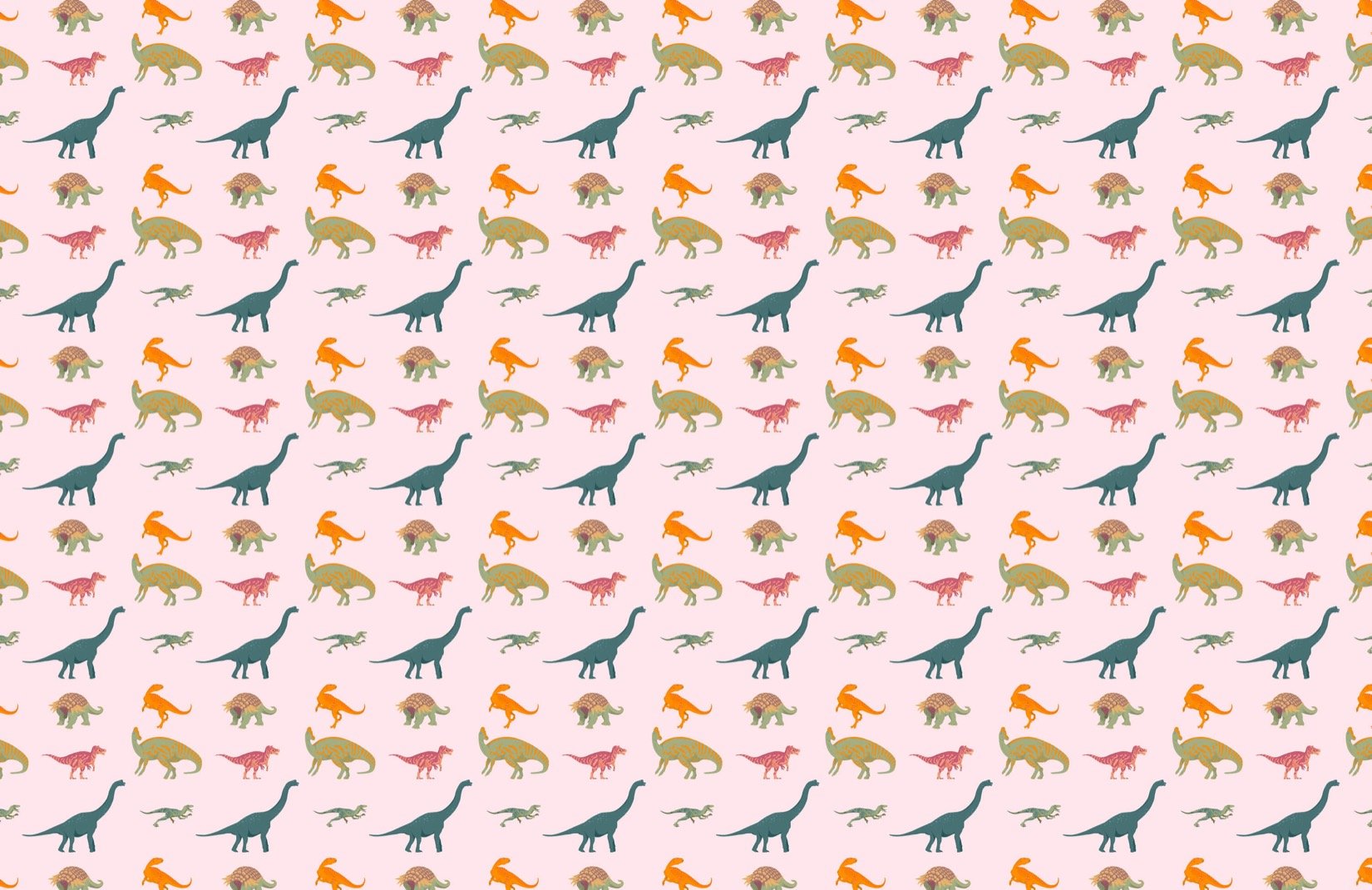 Dinosaur Pattern Wallpapers