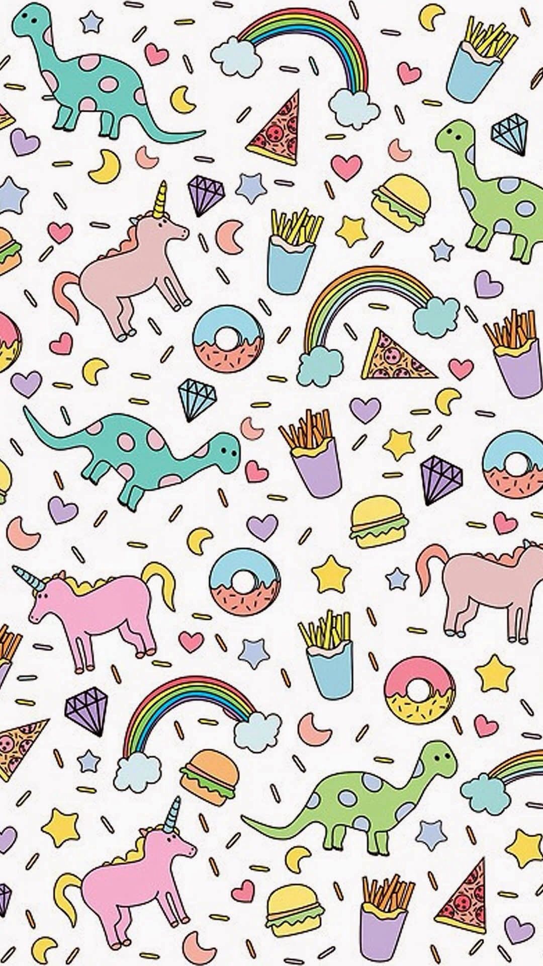 Dinosaur Pattern Wallpapers