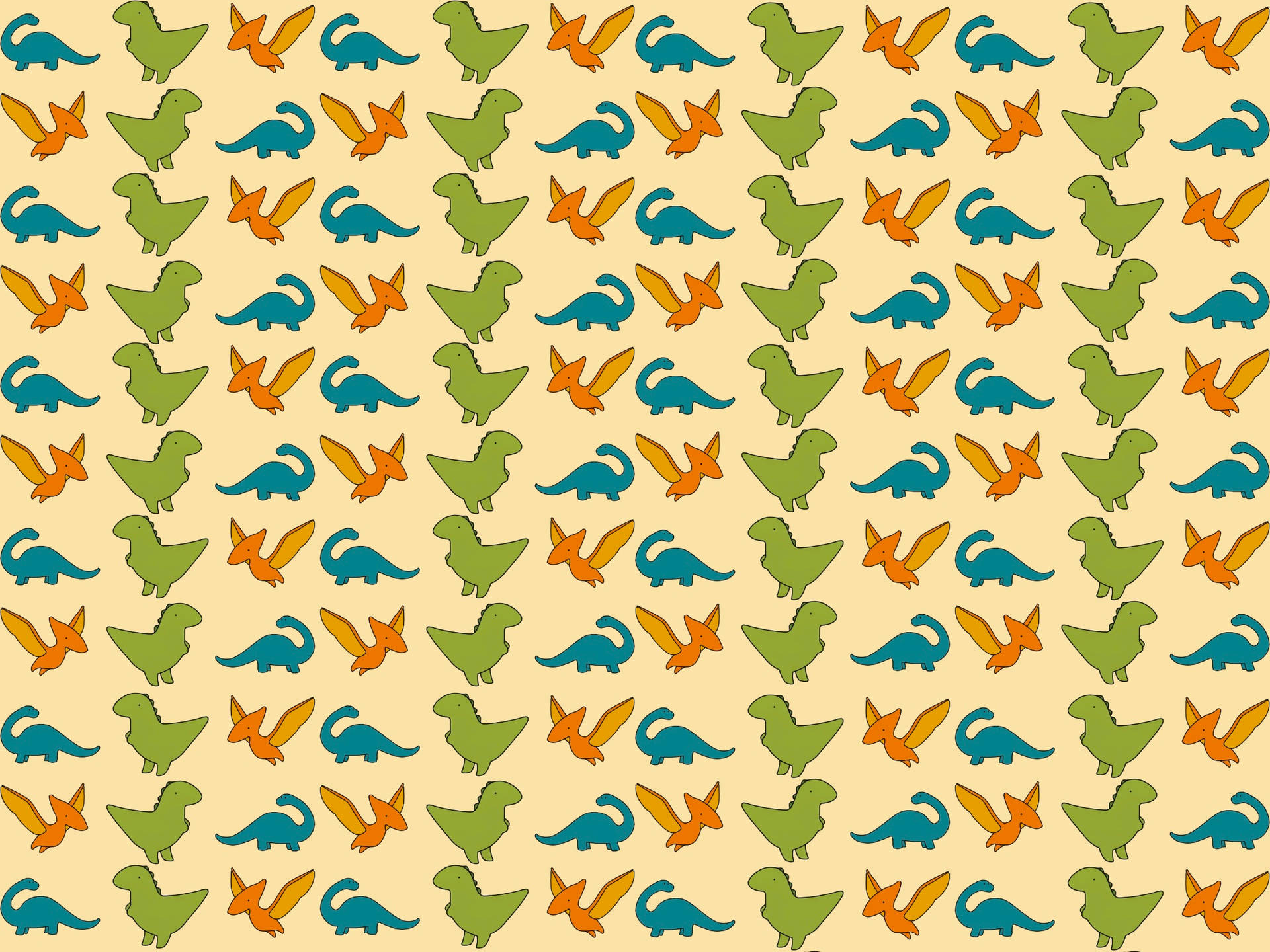 Dinosaur Pattern Wallpapers