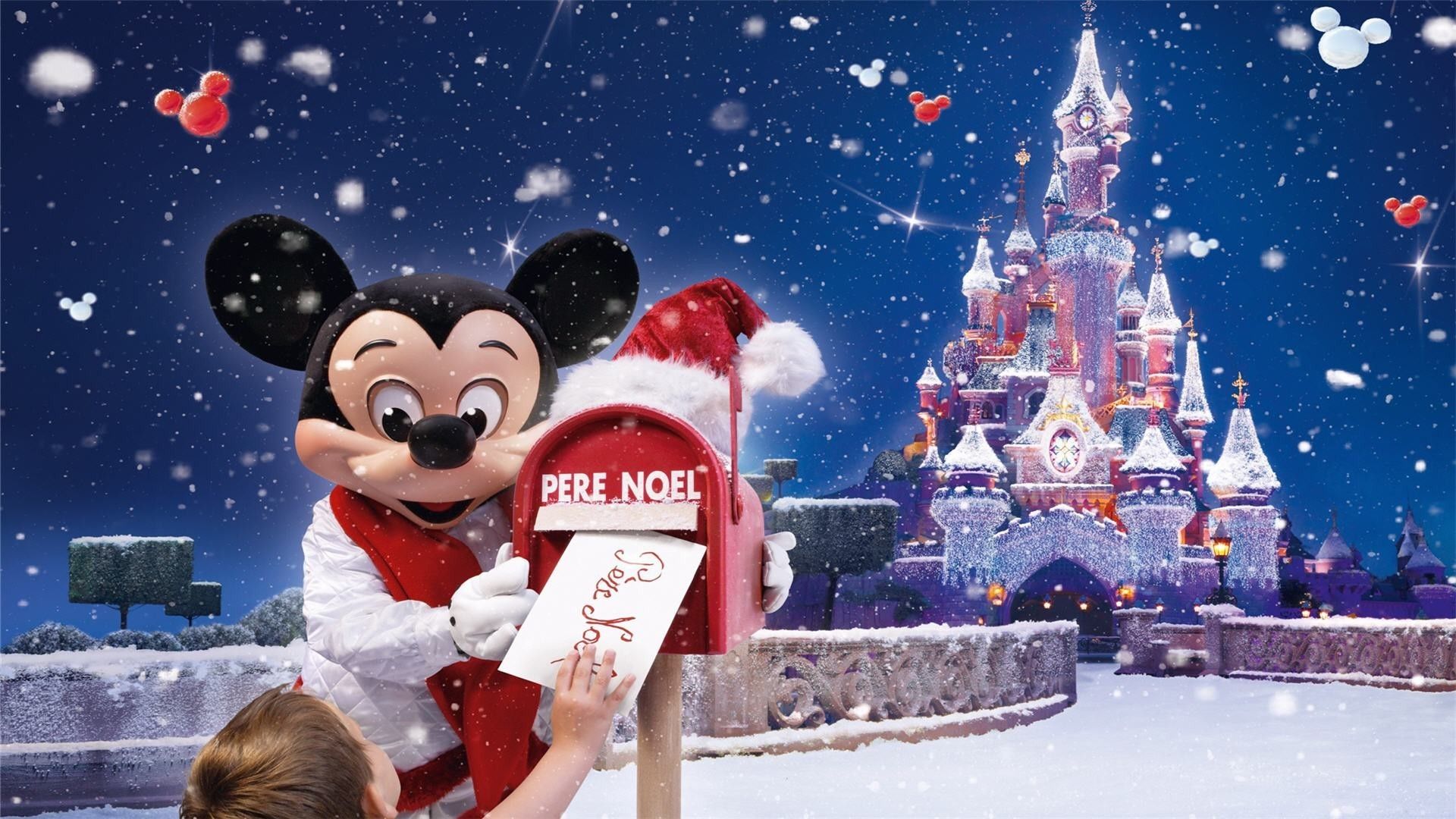 Disney Castle Winter Wallpapers