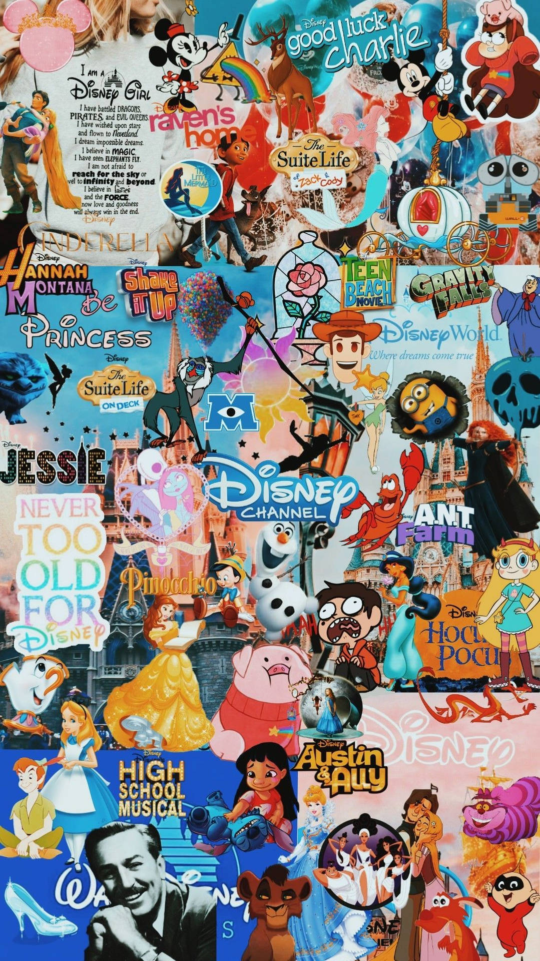 Disney Channel Collage Wallpapers