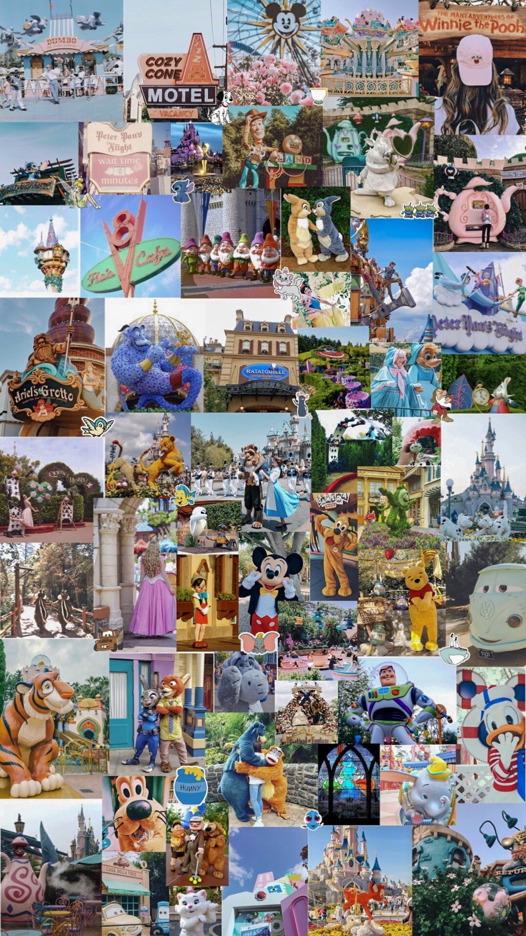 Disney Collage Wallpapers