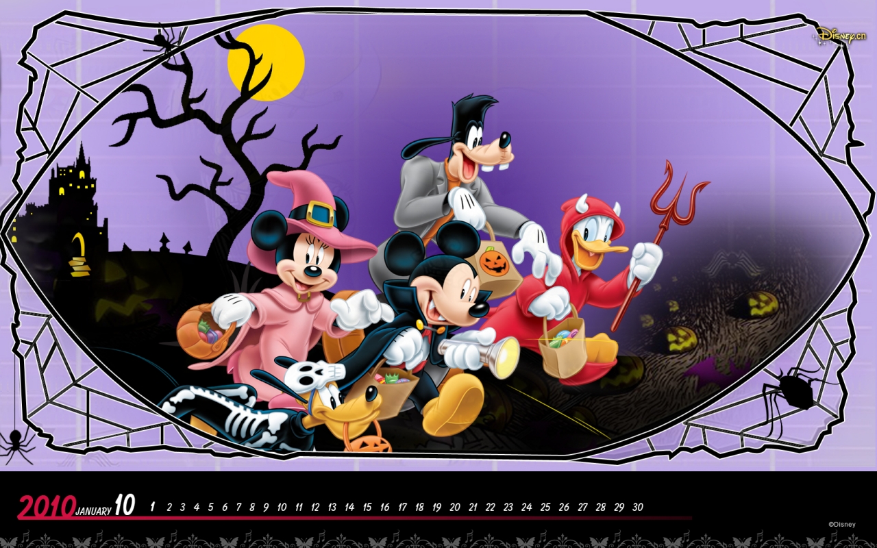 Disney Halloween Desktop Wallpapers