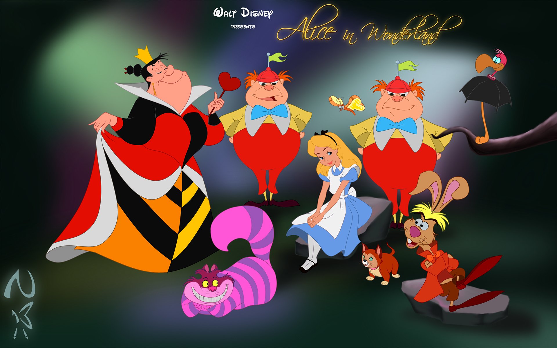 Disney Alice In Wonderland Wallpapers