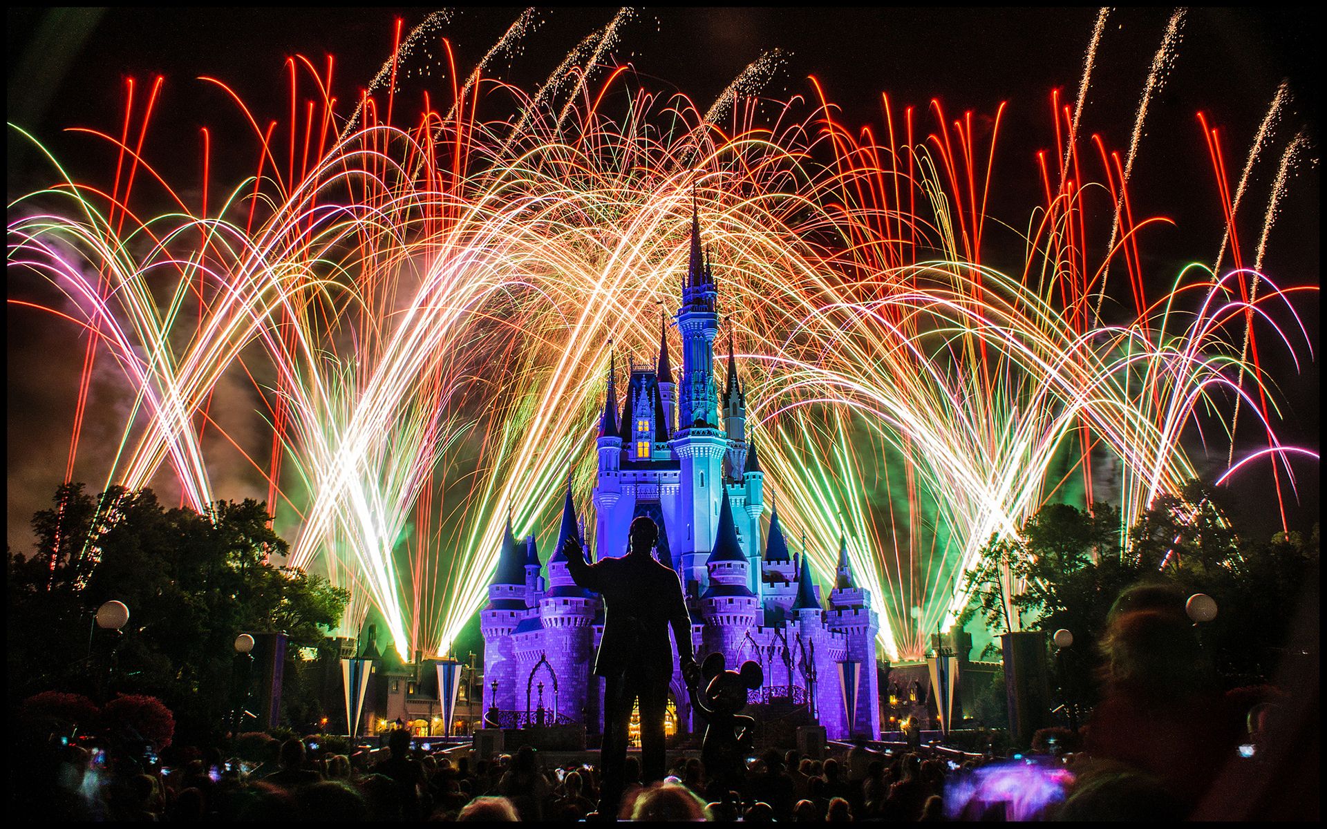 Disney World Fireworks Wallpapers