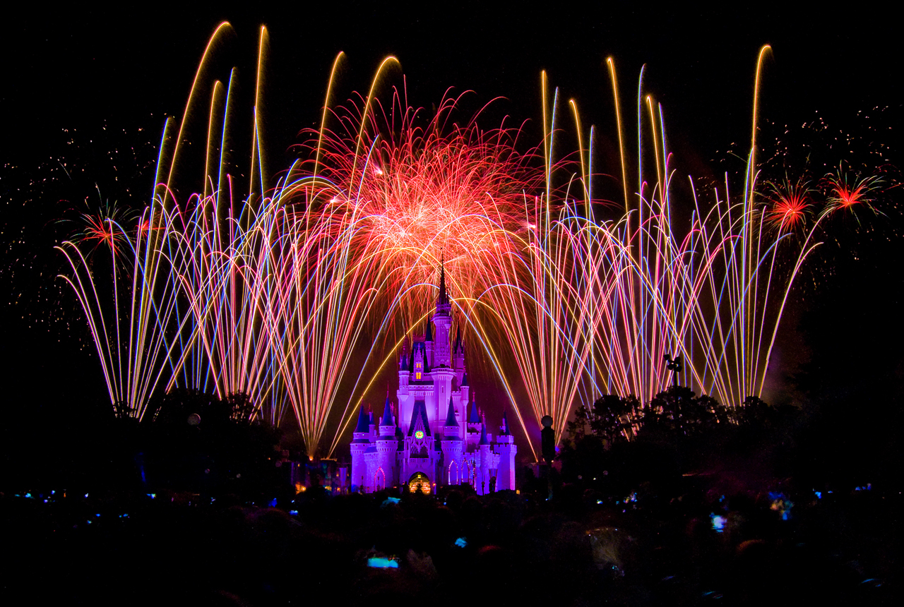 Disney World Fireworks Wallpapers