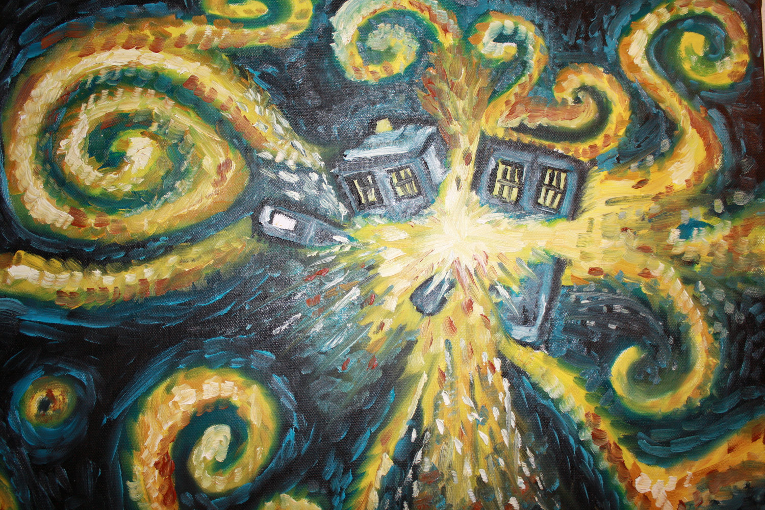 Doctor Who Starry Night Wallpapers