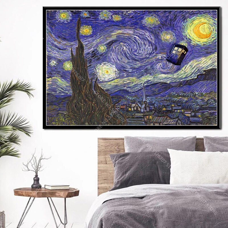 Doctor Who Starry Night Wallpapers