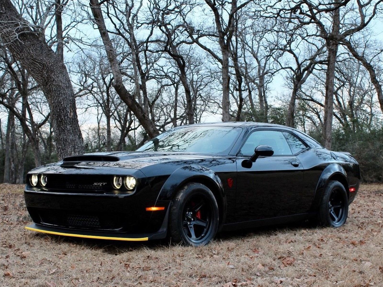 Dodge Demon Black Wallpapers