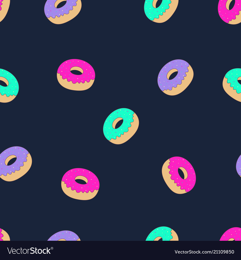 Donut Pattern Wallpapers