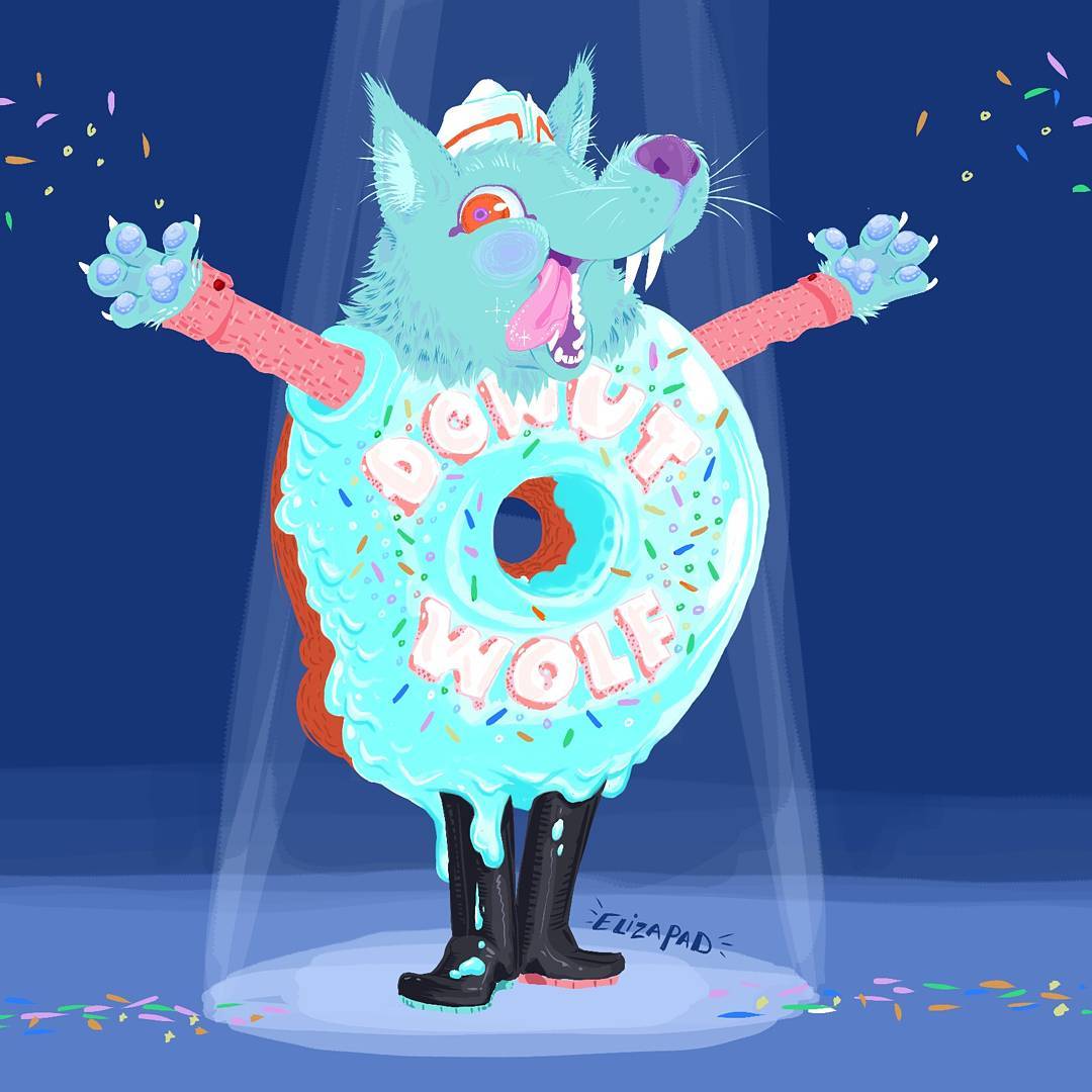 Donut Wolf Wallpapers