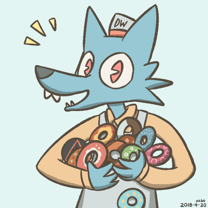 Donut Wolf Wallpapers