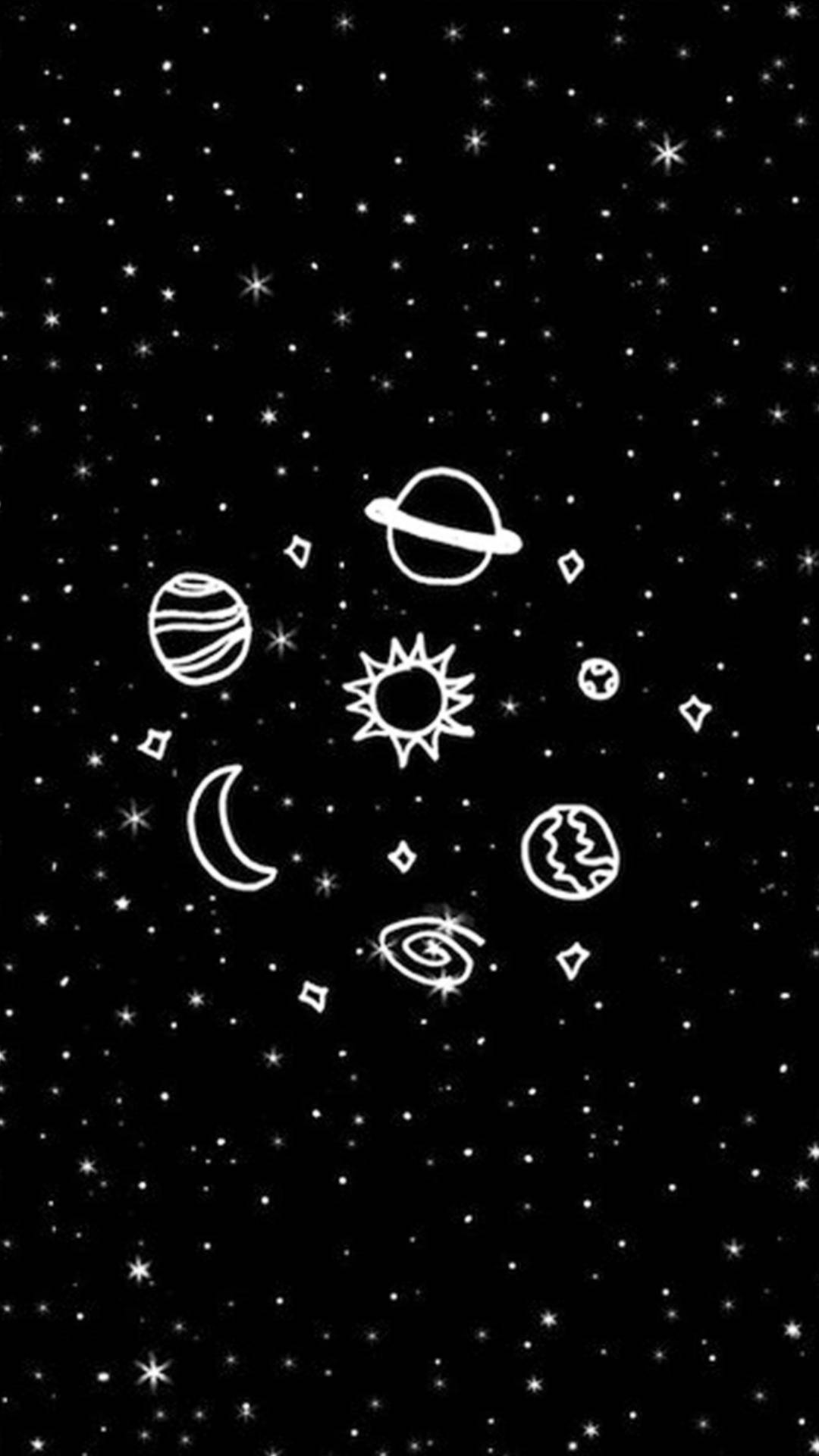 Doodle Space Wallpapers