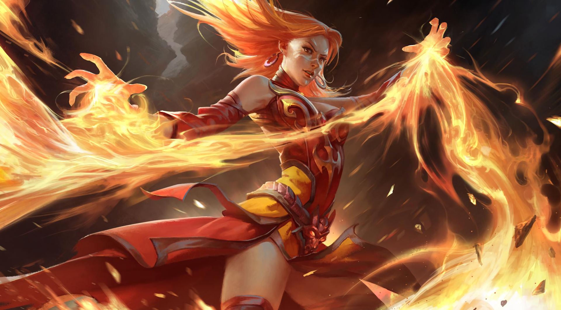 Dota 2 Lina Wallpapers