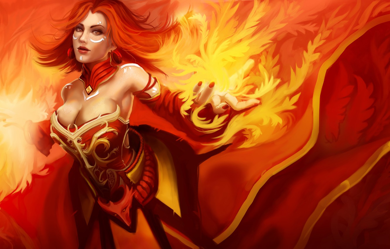 Dota 2 Lina Wallpapers