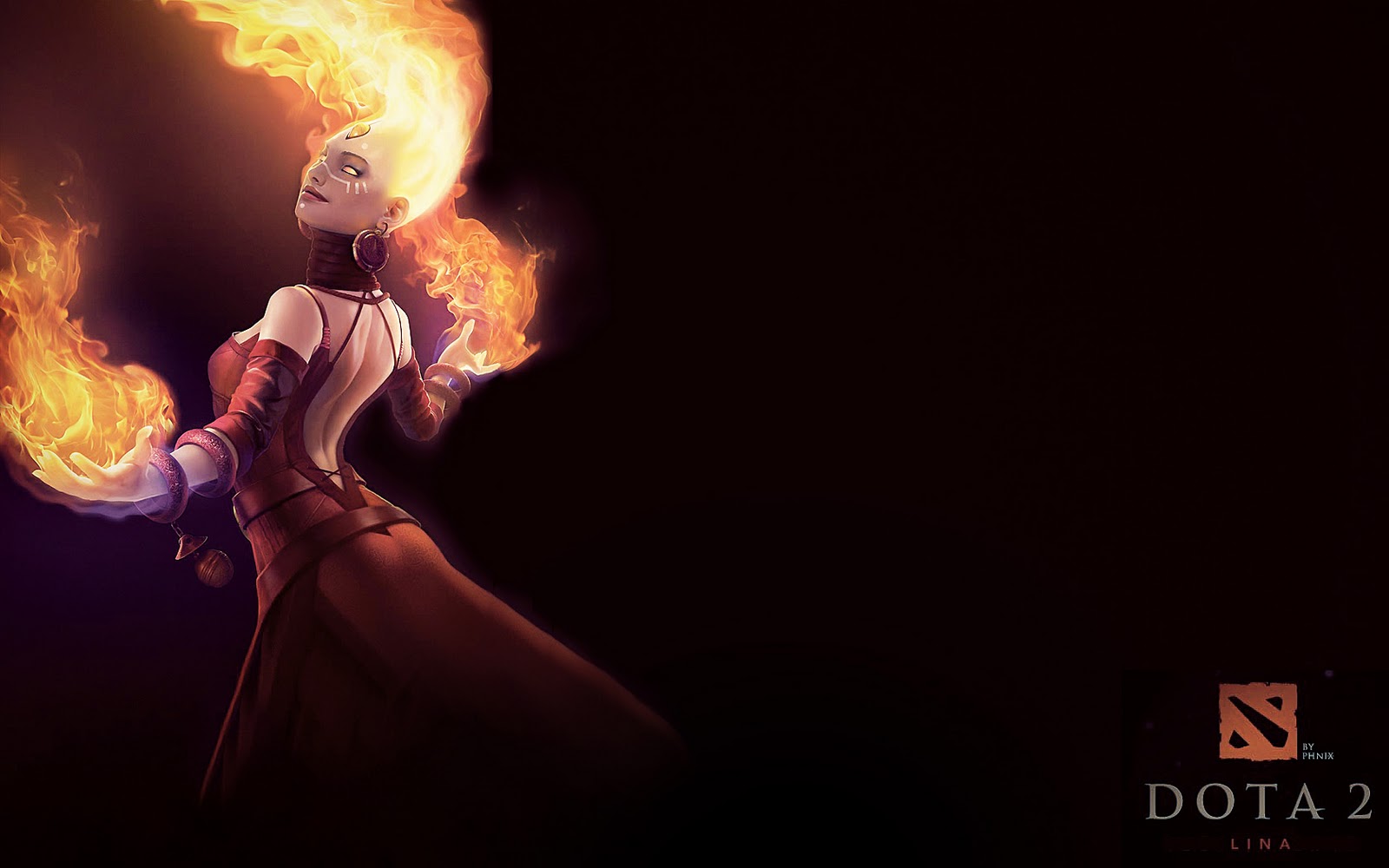 Dota 2 Lina Wallpapers