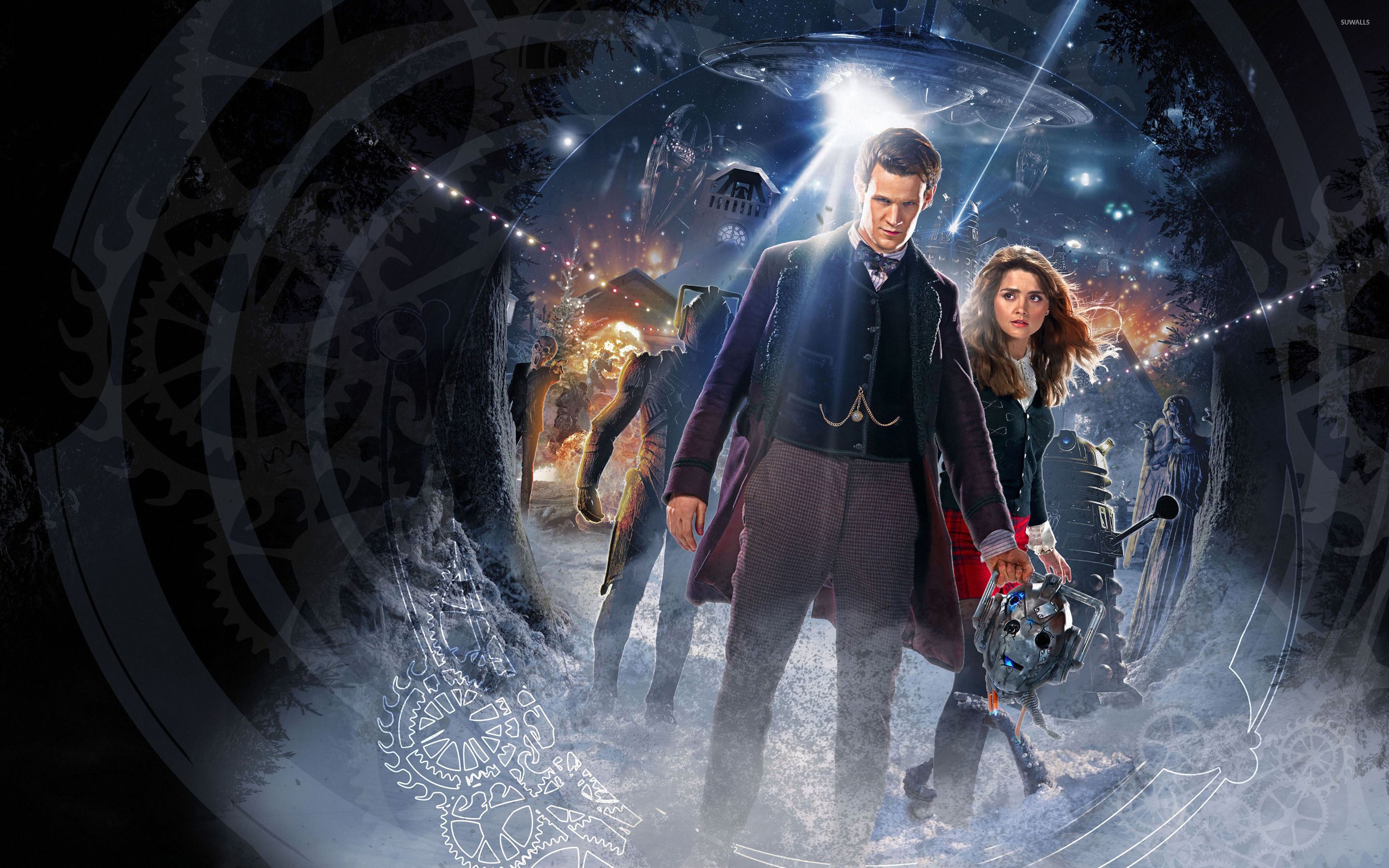 Dr Who Christmas Wallpapers