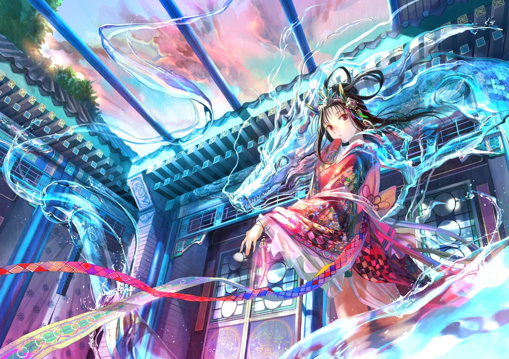 Dragon Anime Art Wallpapers