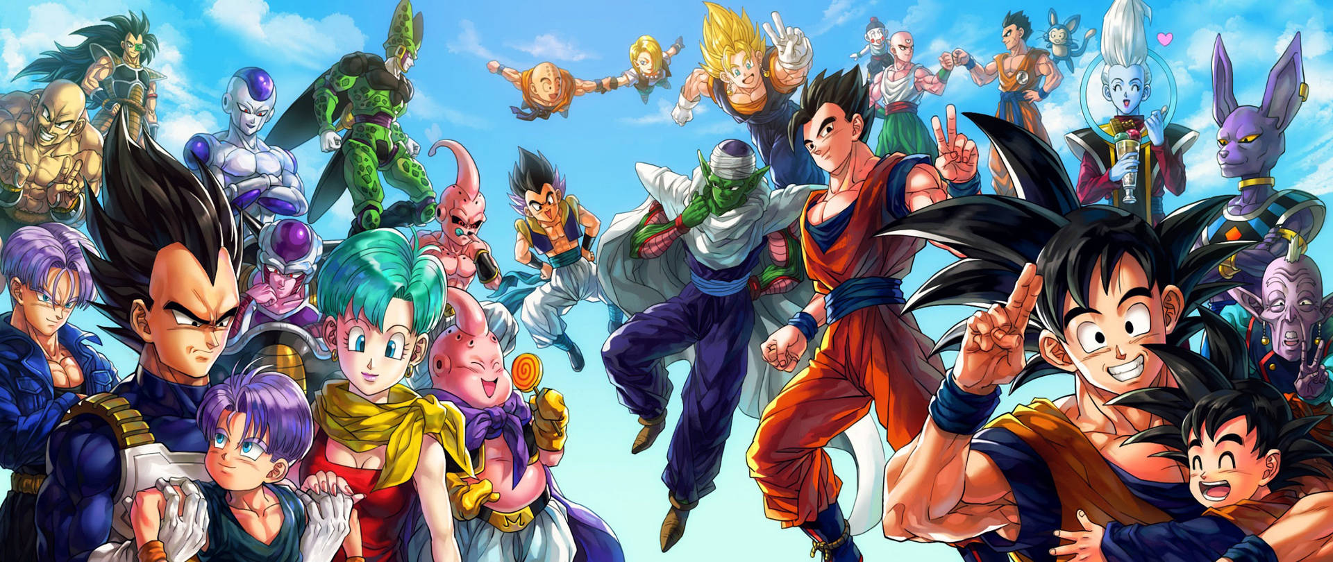 Dragon Ball Z Group Picture Wallpapers