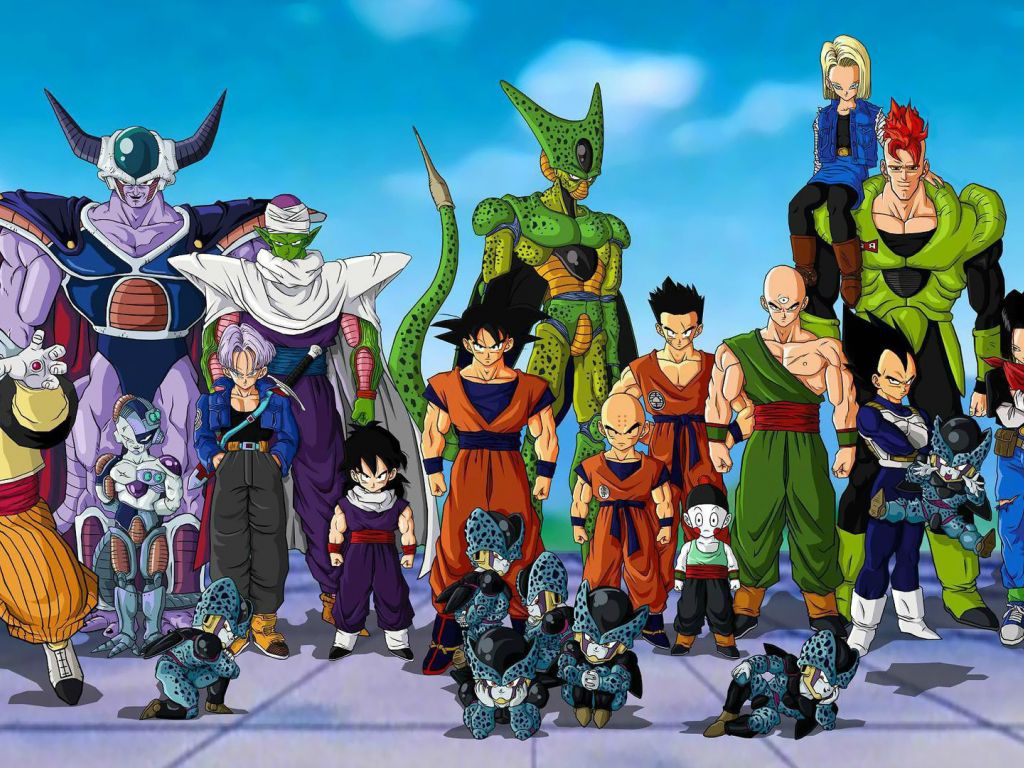 Dragon Ball Z Group Picture Wallpapers