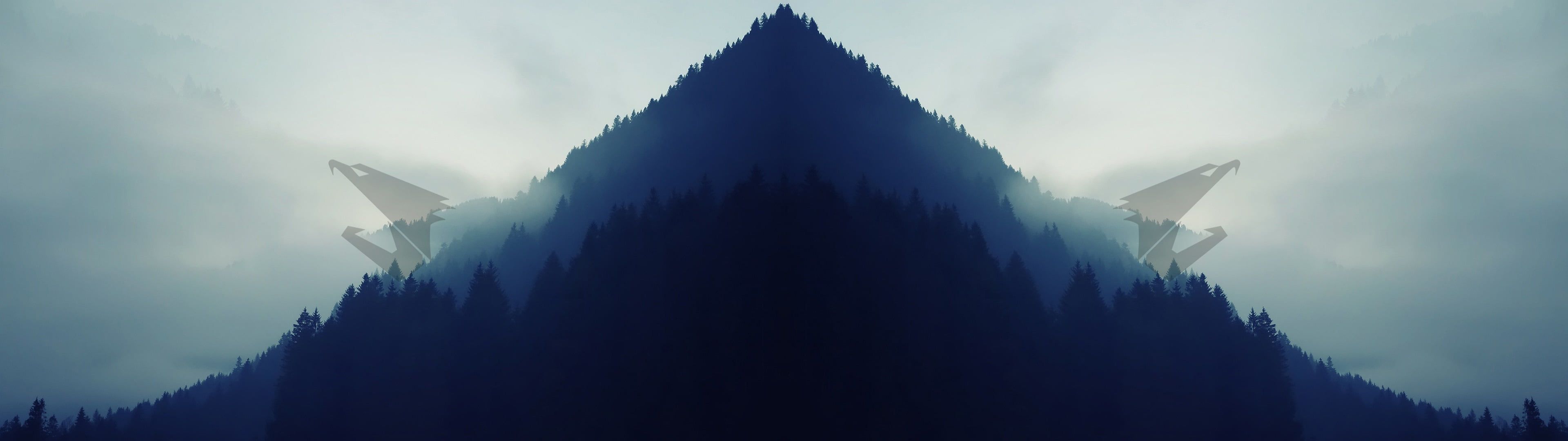 Dual Monitor Forest Wallpapers