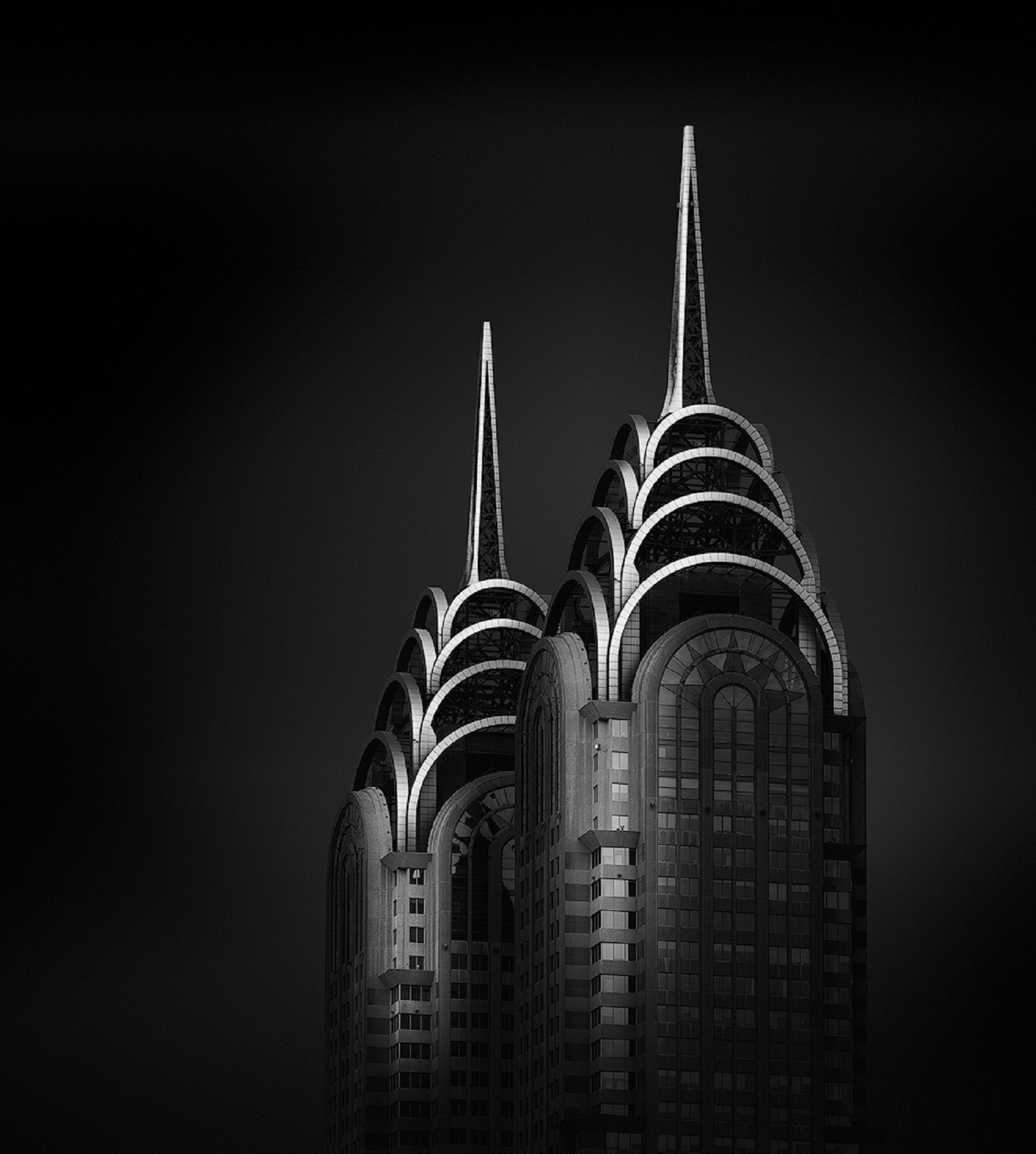 Dubai Black And White Wallpapers