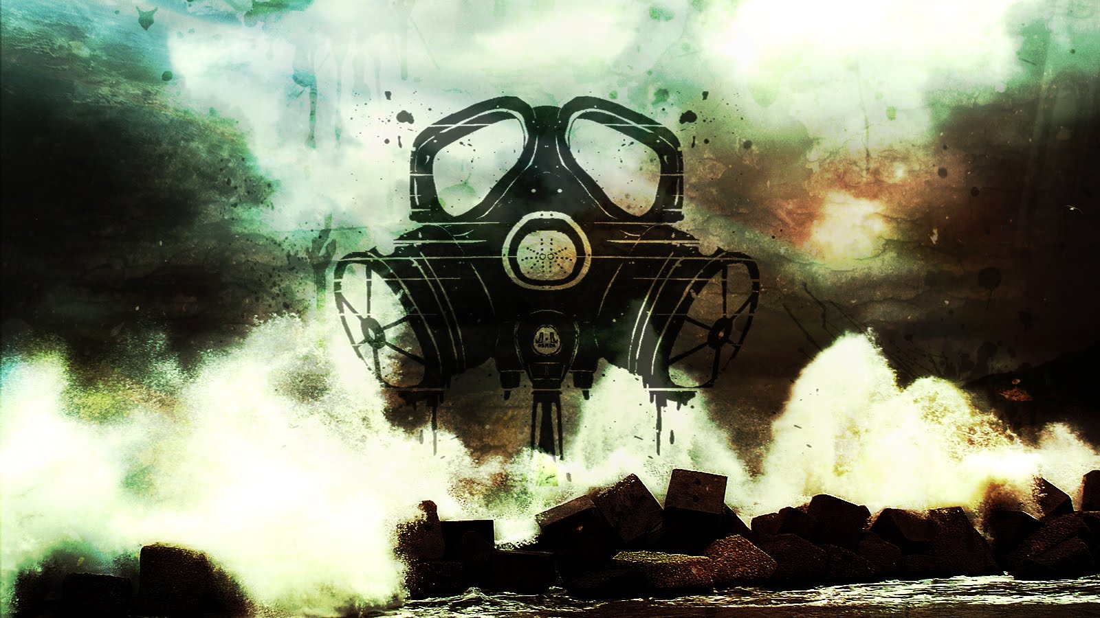 Dubstep Gas Mask Wallpapers