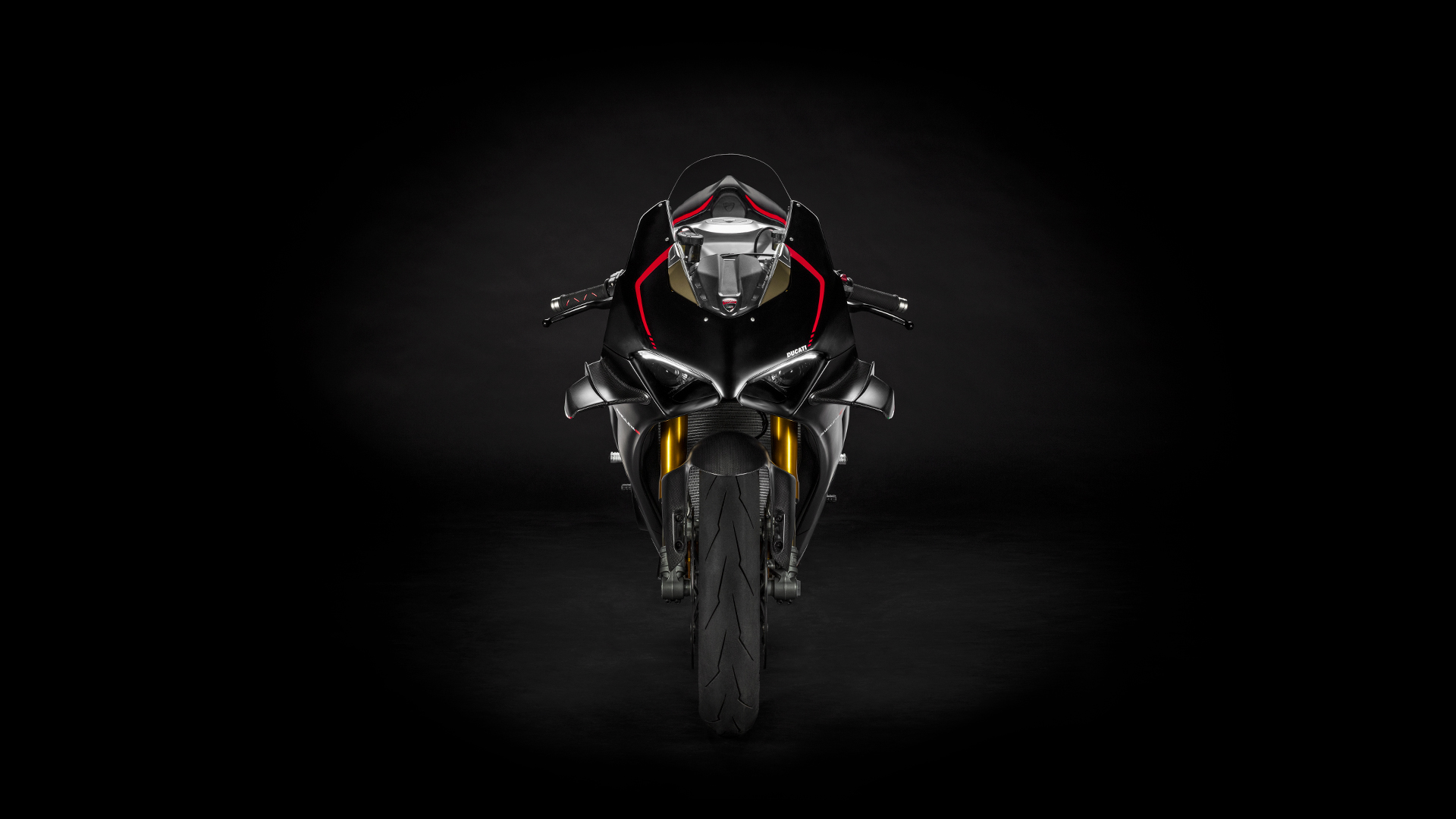 Ducati Panigale V4 Black Wallpapers