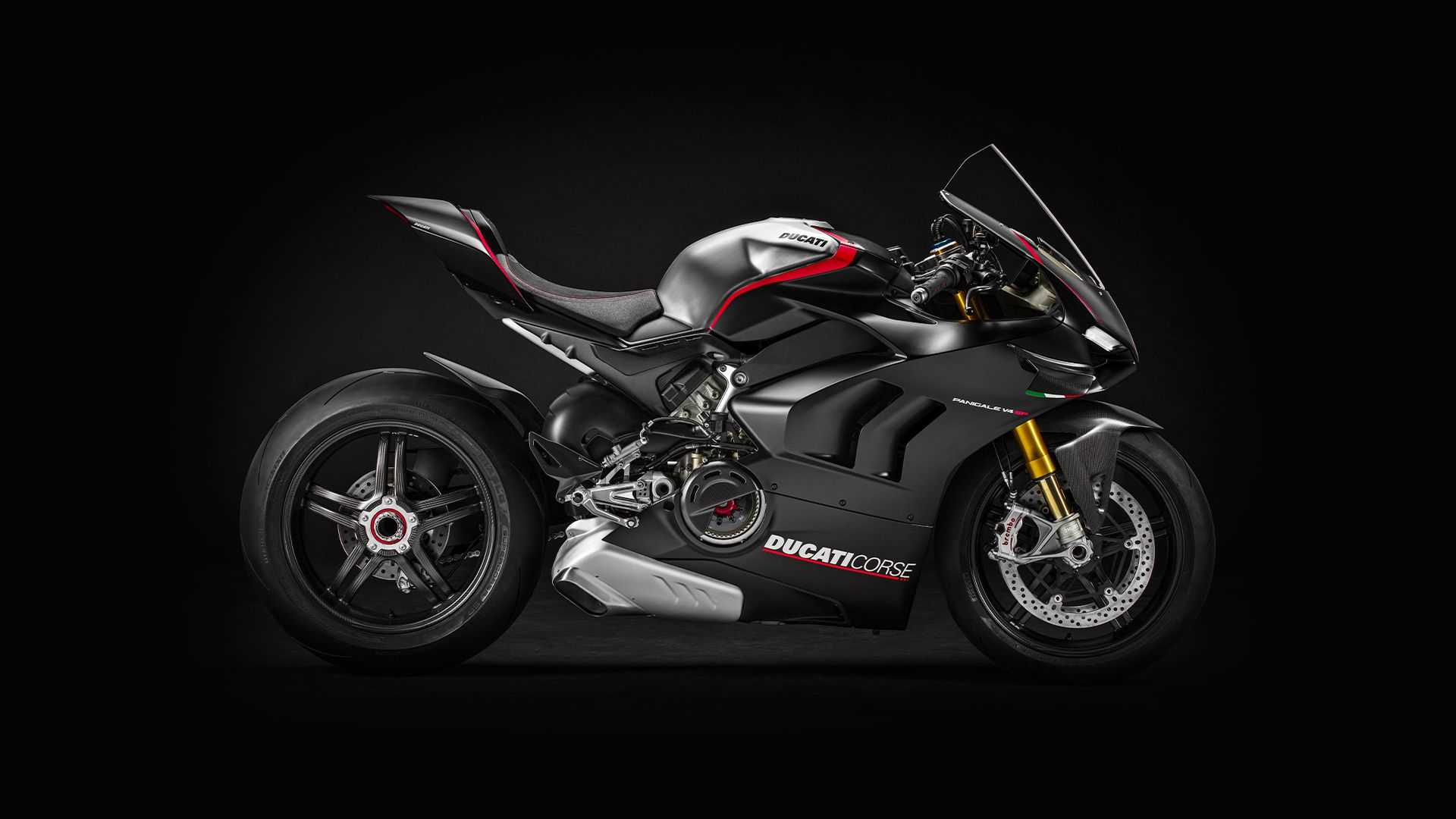 Ducati Panigale V4 Black Wallpapers