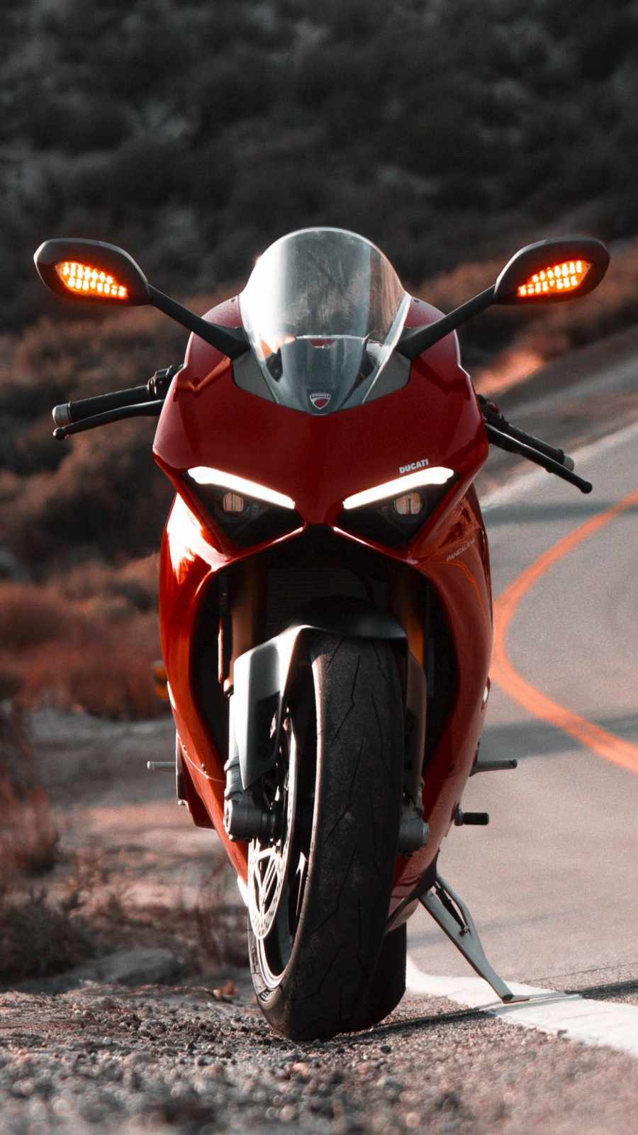 Ducati Panigale V4 Black Wallpapers