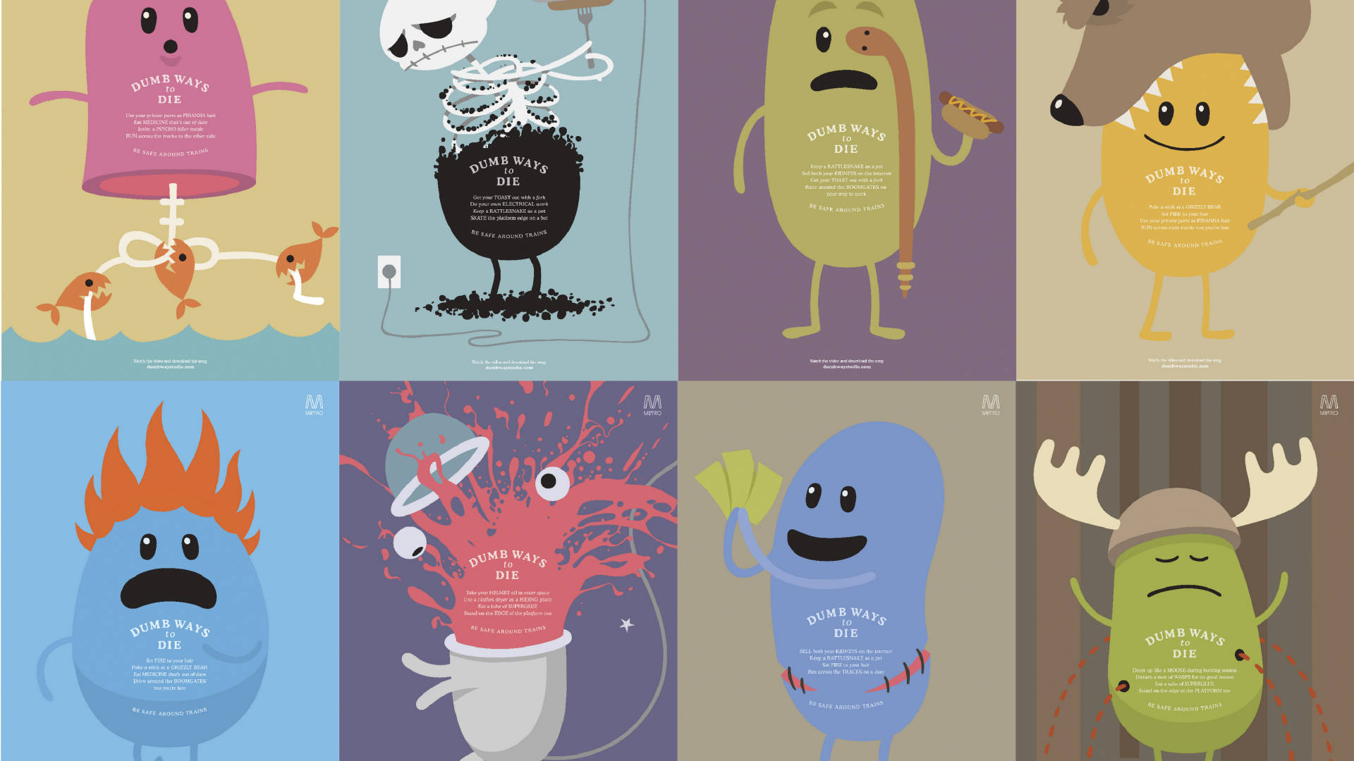 Dumb Ways To Die Wallpapers