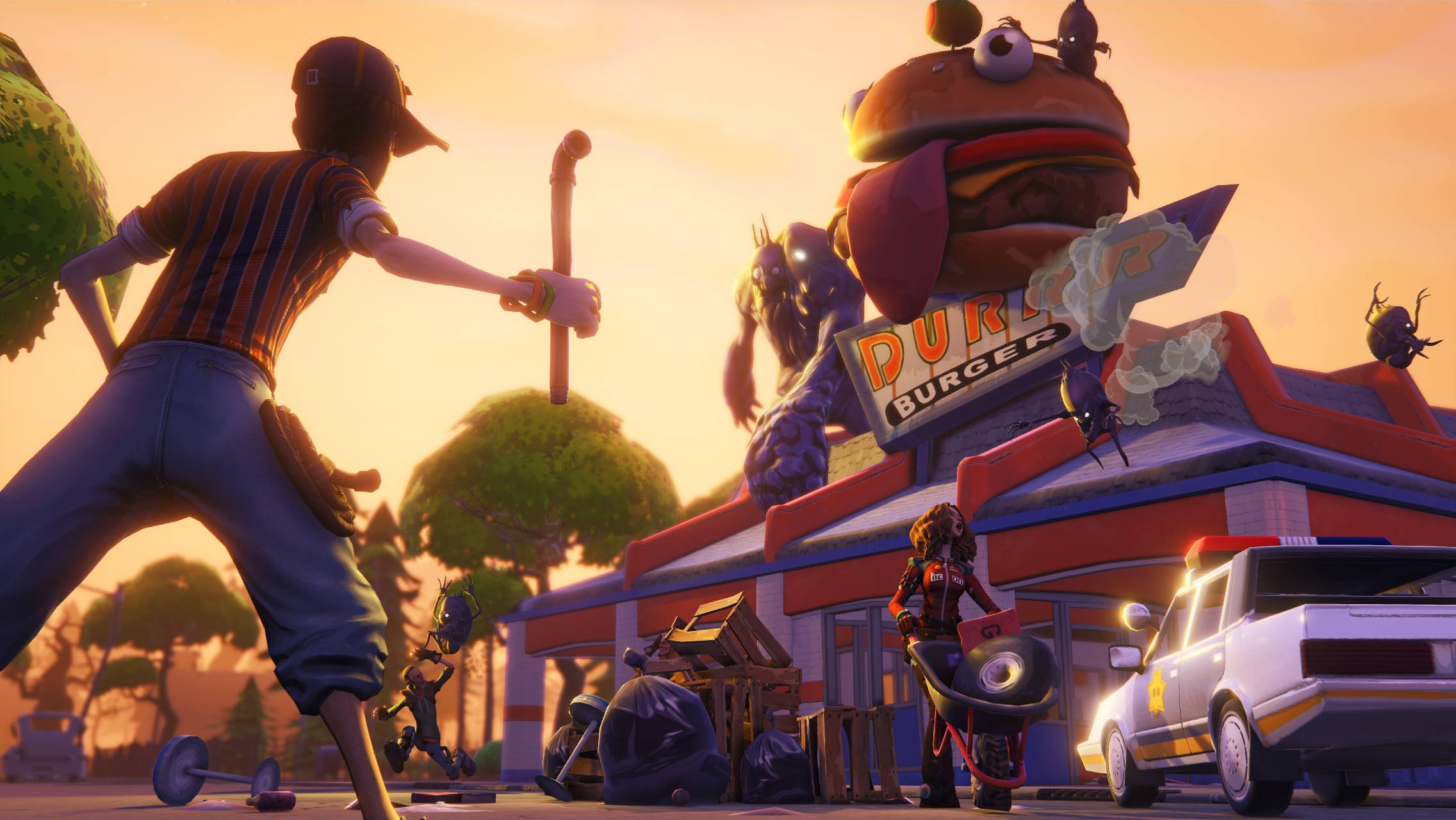 Durr Burger Vs Tomato Head Wallpapers