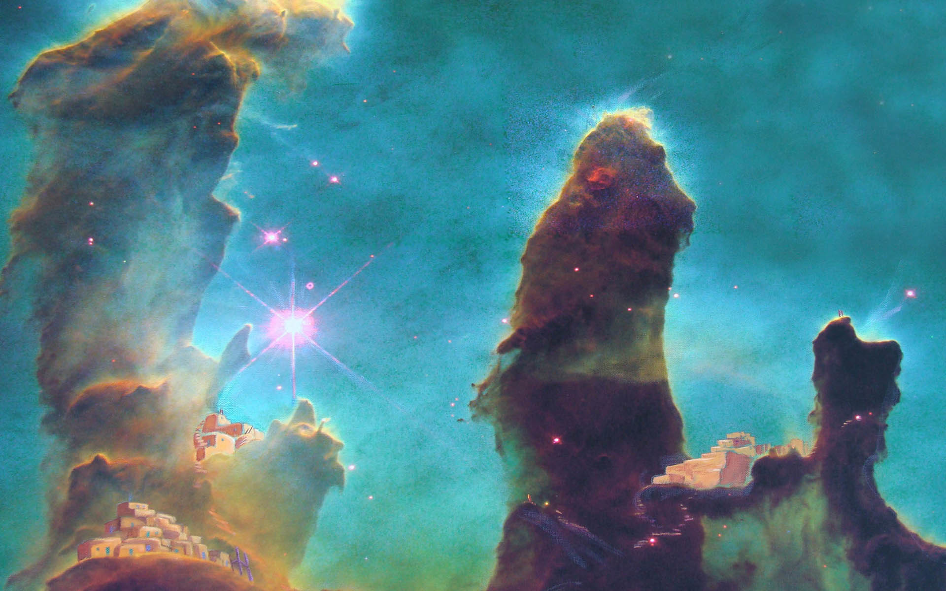 Eagle Nebula 1080P Wallpapers